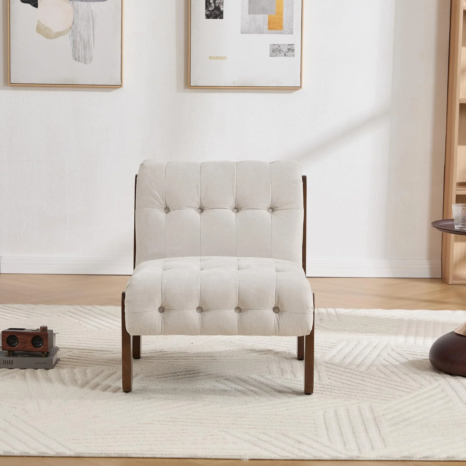 Living Room Armless Accent Chair - 30032AC - Image 11