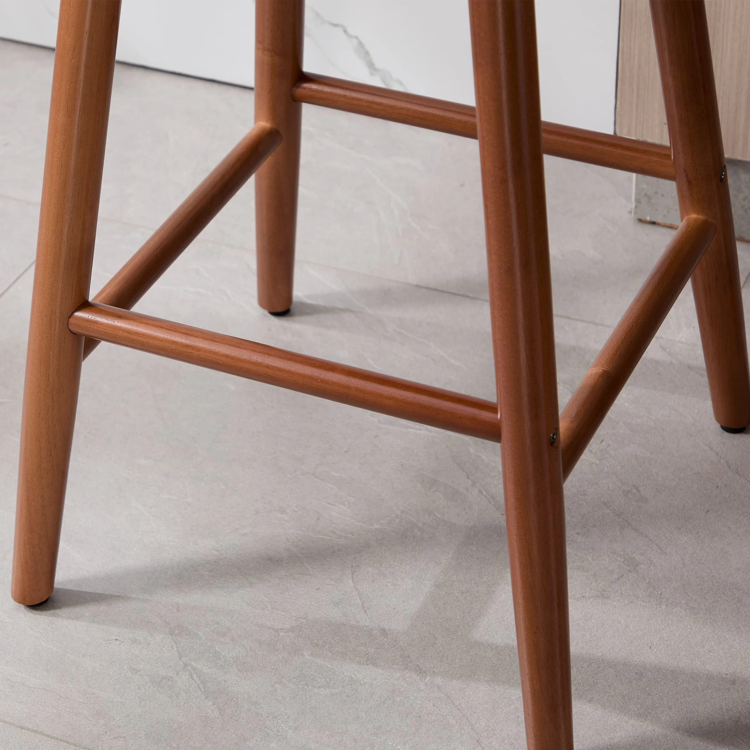 26"H Wooden Counter Stools Set of 2 - X021CS - Image 7