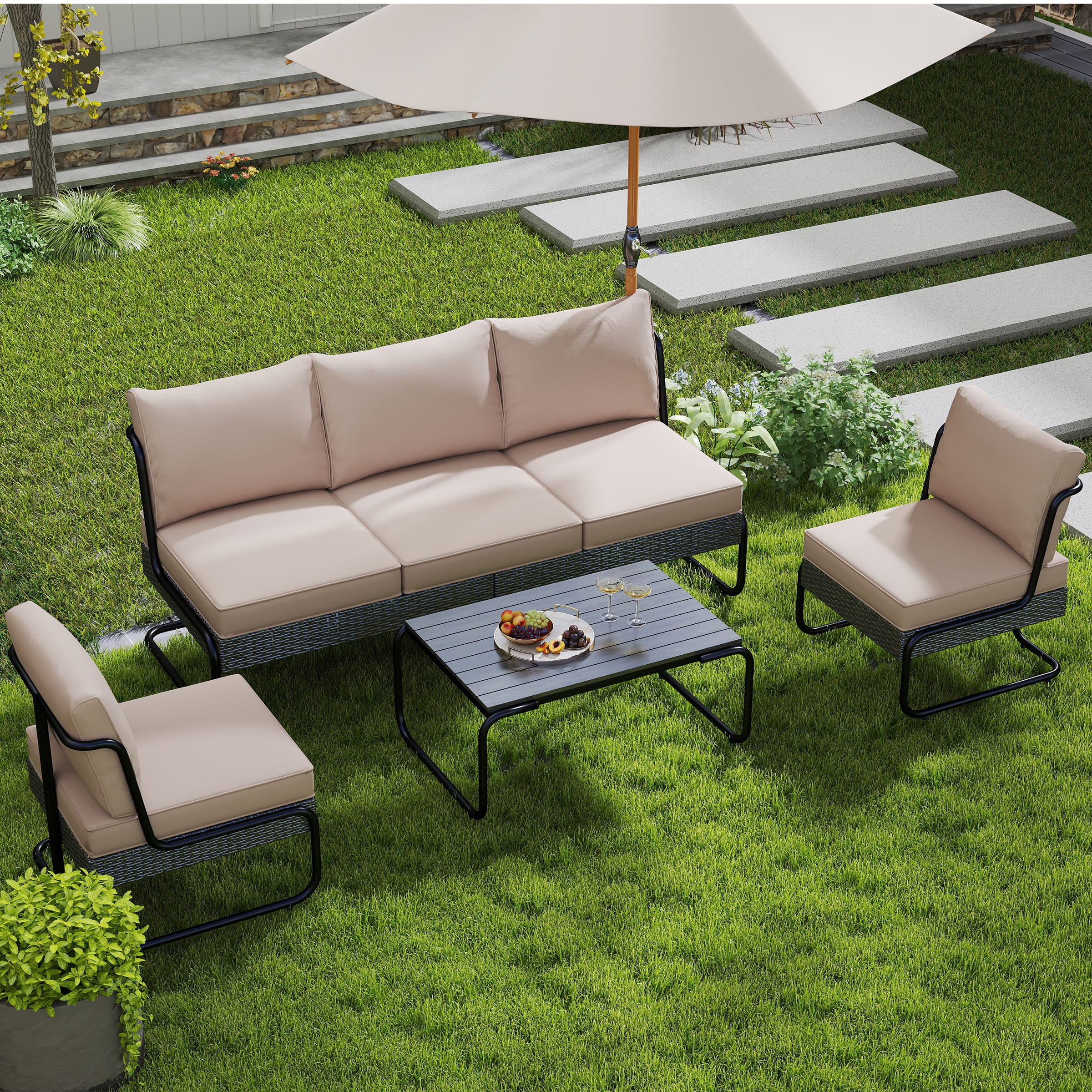 4 Piece Patio Furniture Set - 24006SE - Image 3