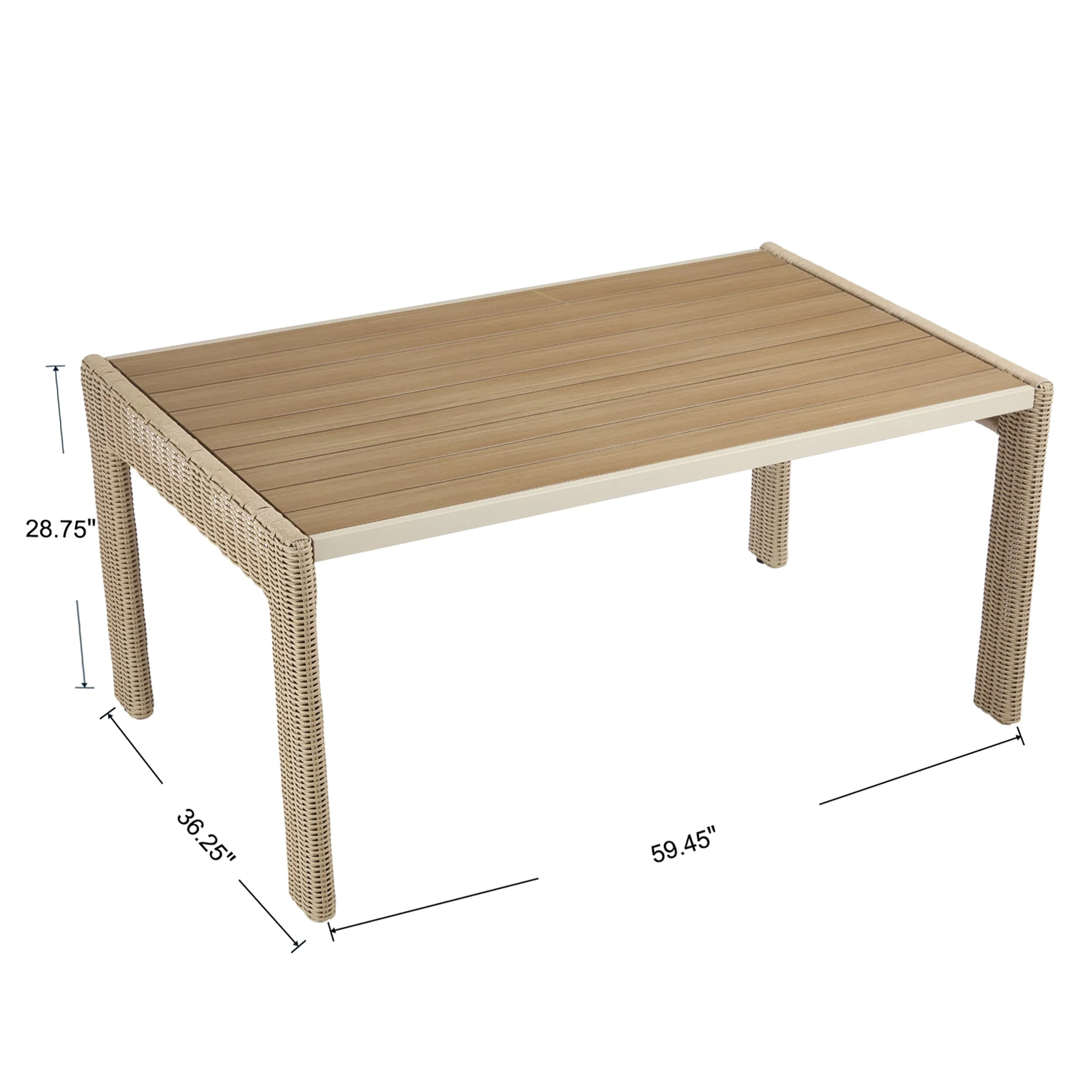 Outdoor Woven Dining Chairs Set of 2 - X003DC - Image 25