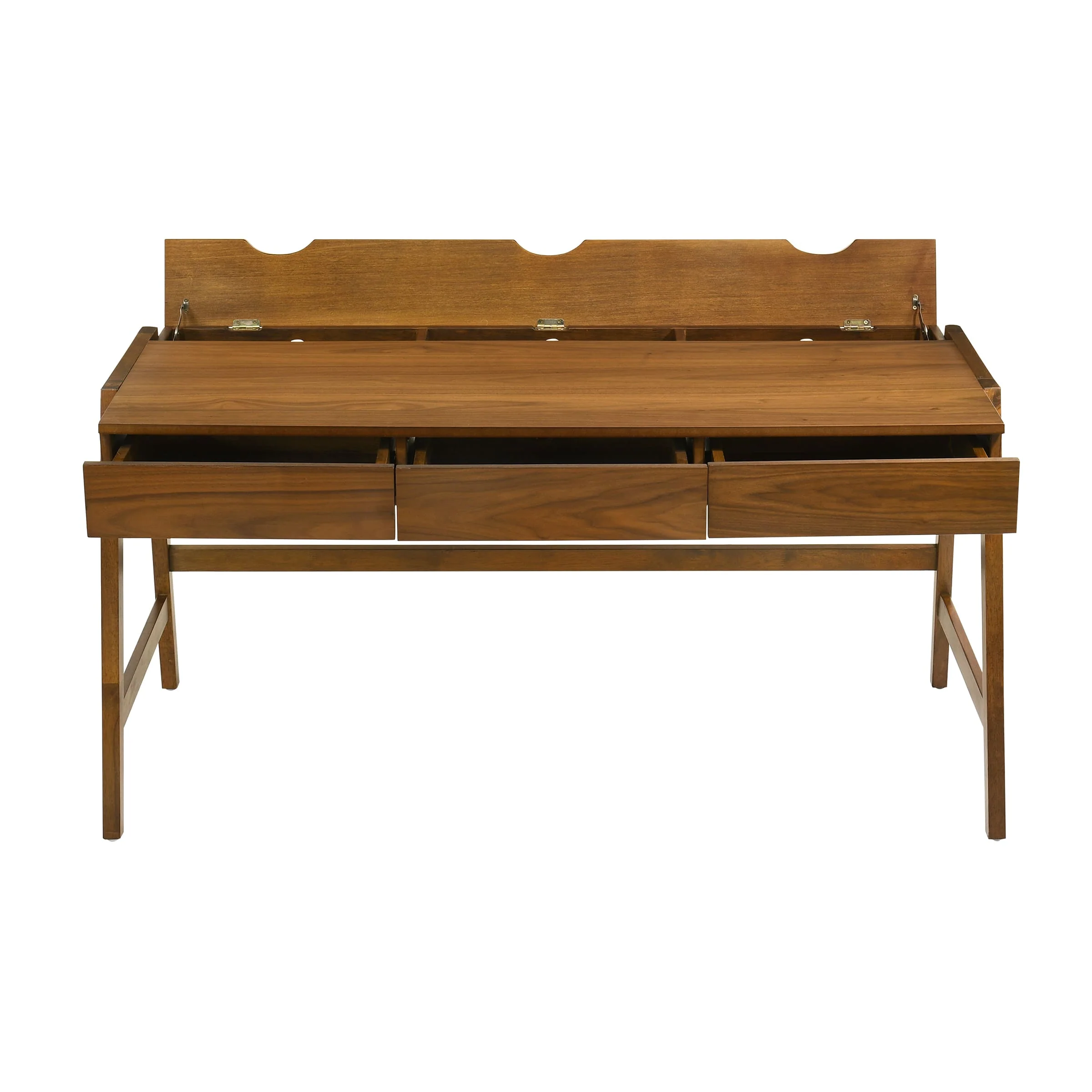 59"L Wooden Writing Desk with 3 Drawers - 00006DK - Image 8