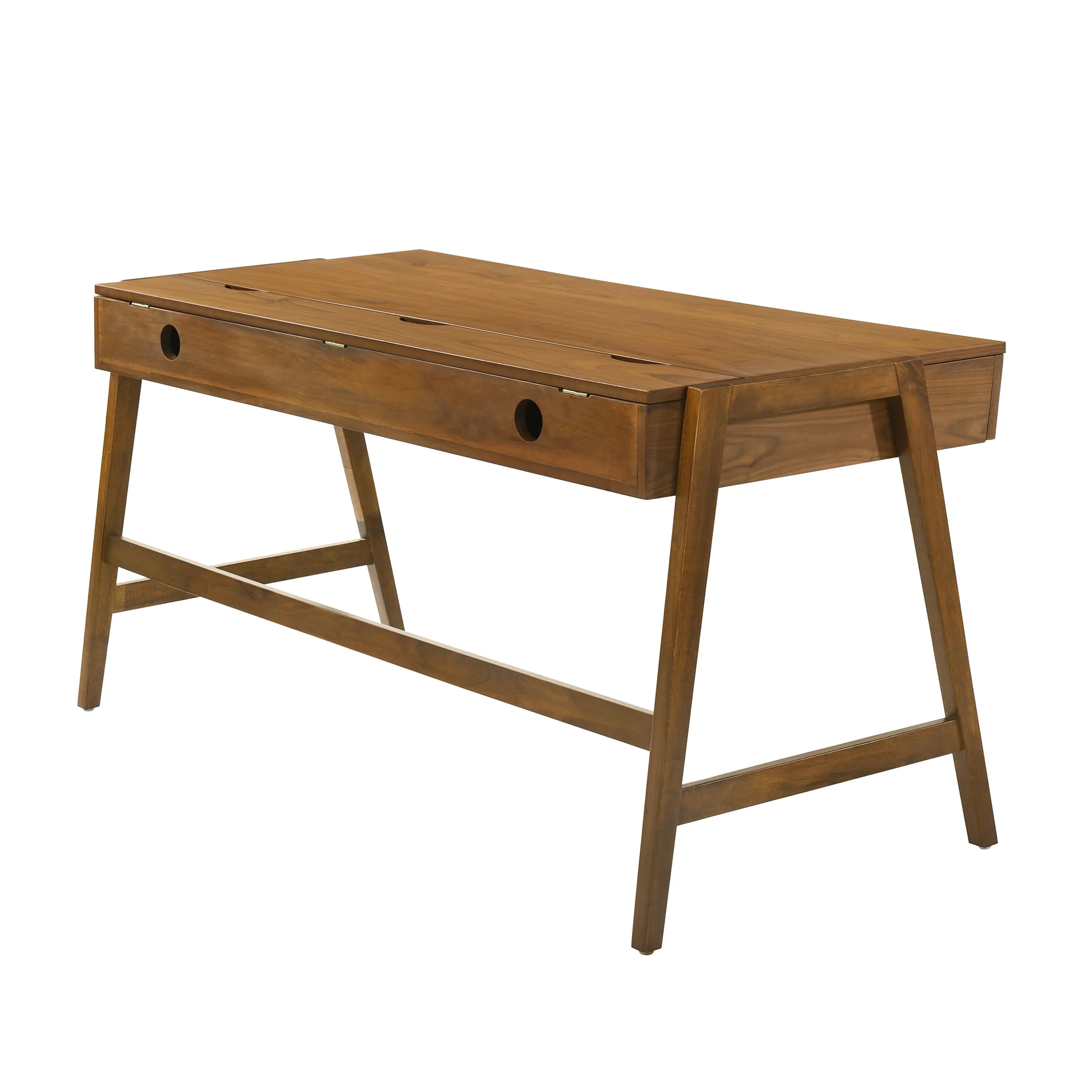 59"L Wooden Writing Desk with 3 Drawers - 00006DK - Image 9