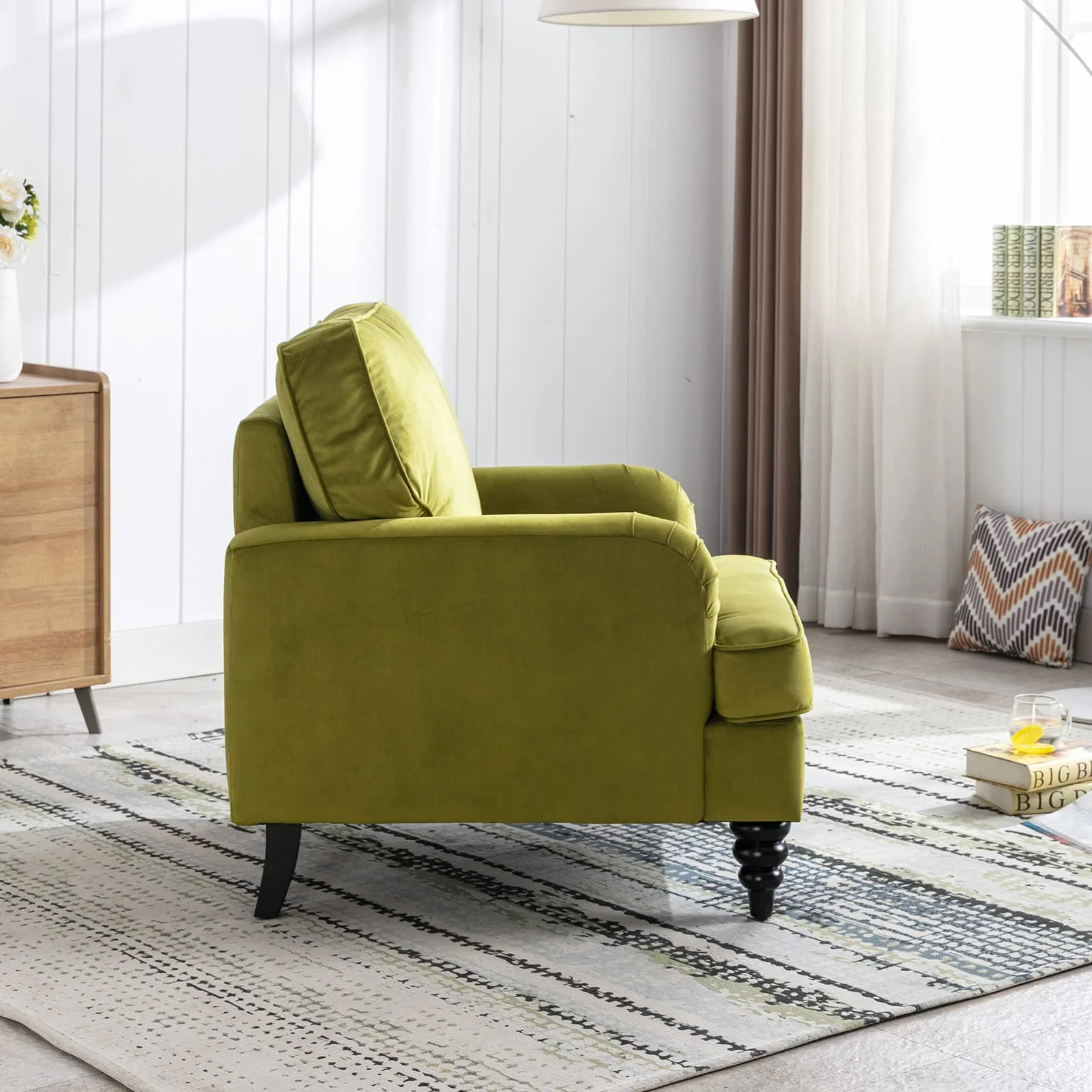 Accent Chair with Removable Back Cushion 1 PCS - X157AC - Image 10