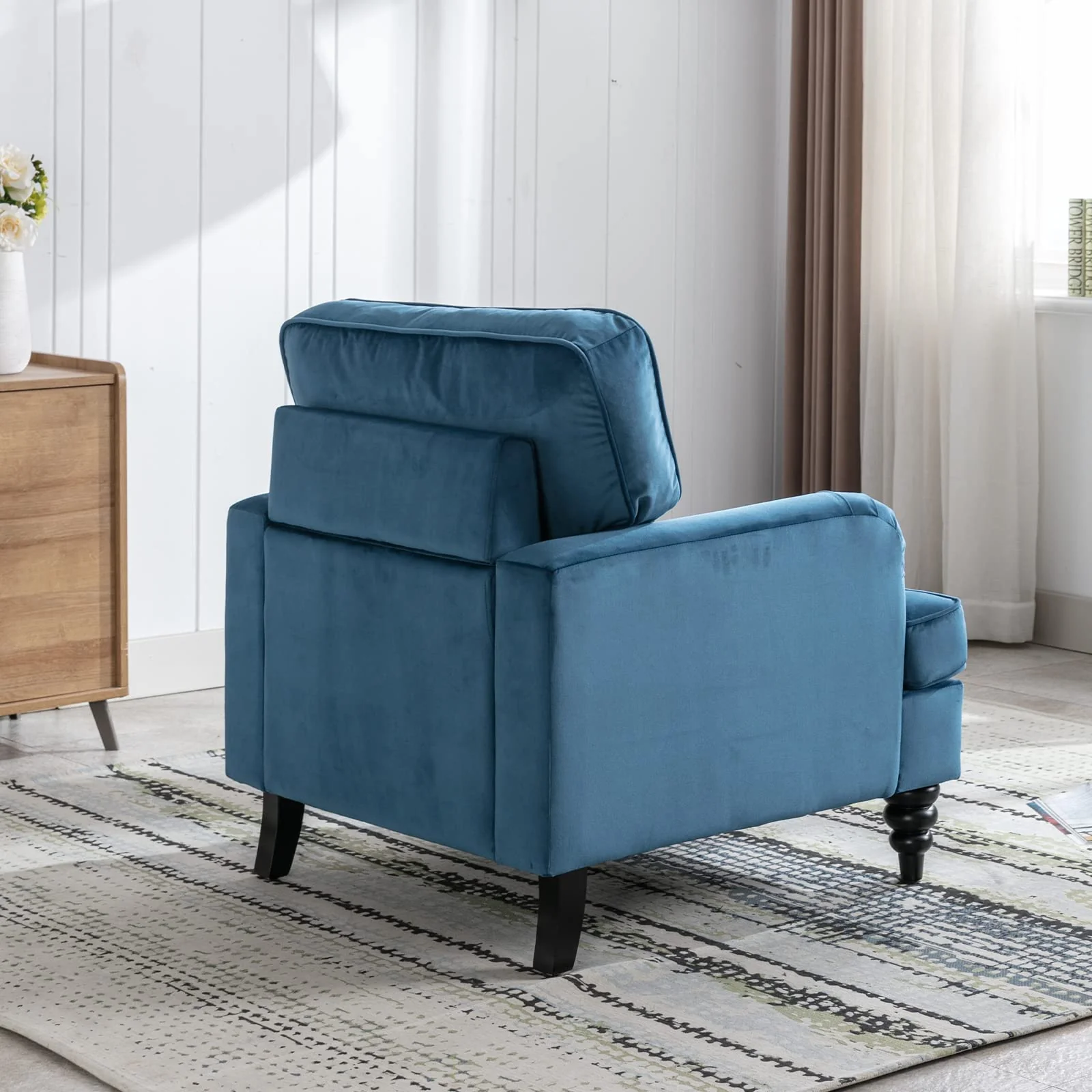 Accent Chair with Removable Back Cushion 1 PCS - X157AC - Image 3
