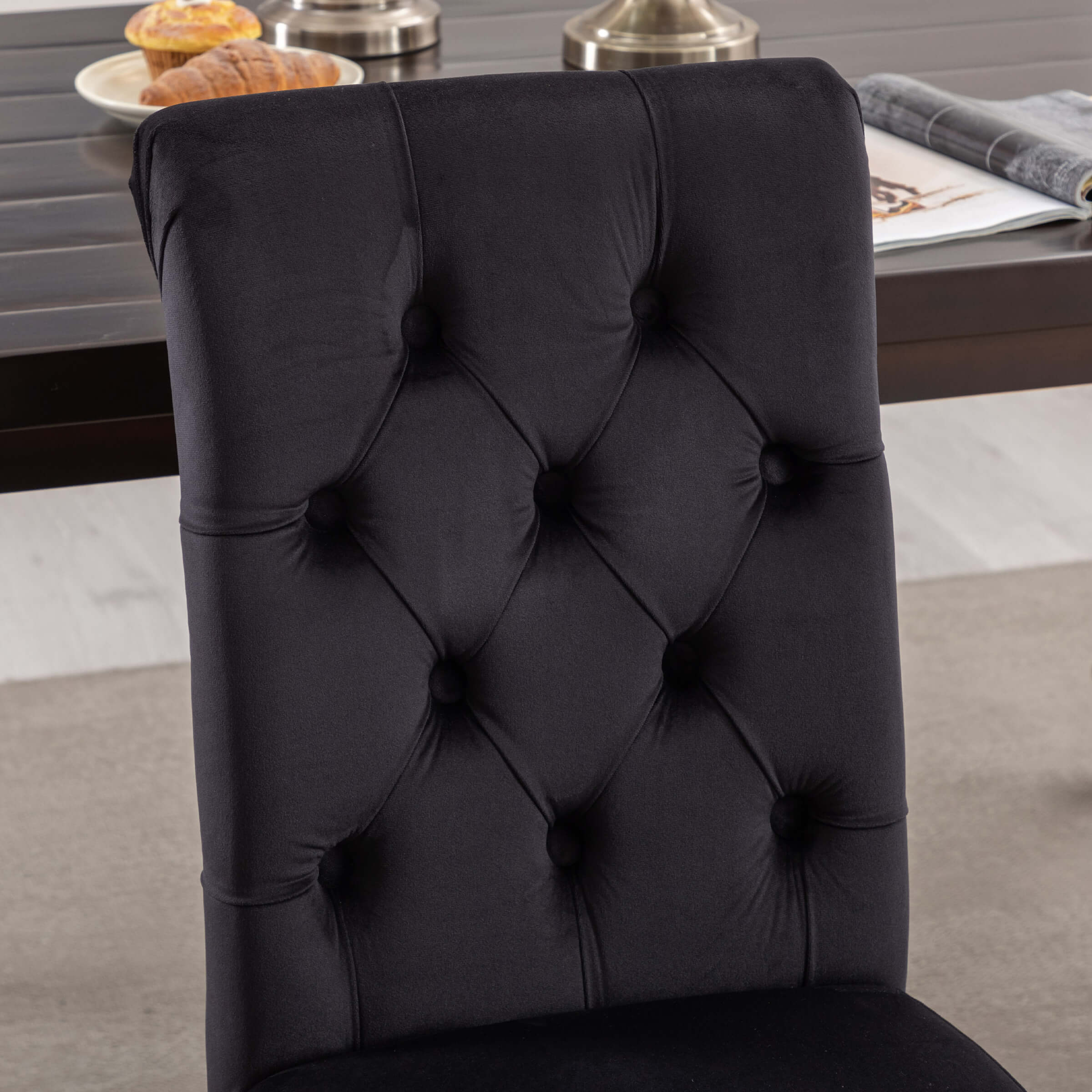 Armless Dining Chairs Set of 2 - 7076DC - Image 4