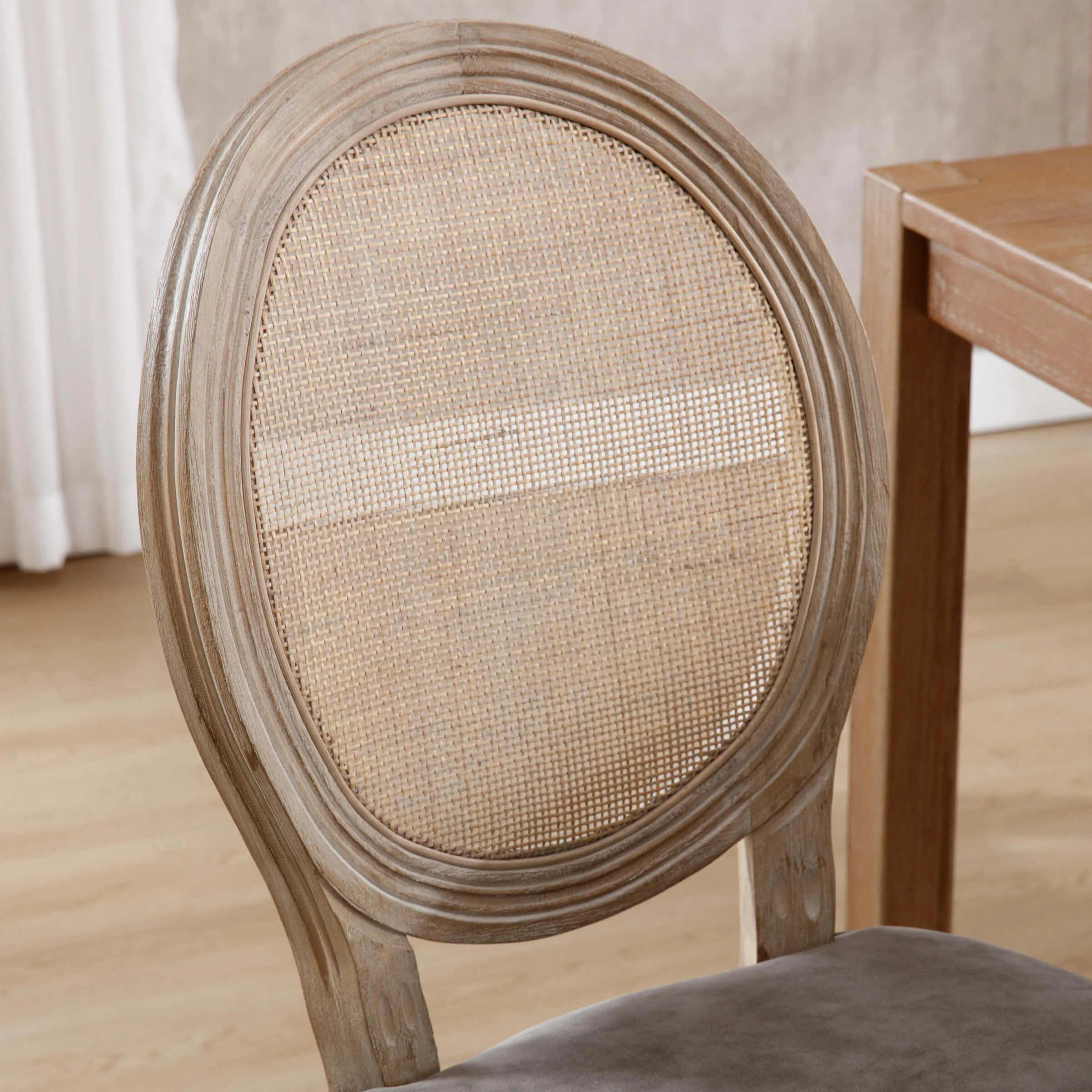 Classic French Dining Chairs Set of 2-7105DC - Image 13