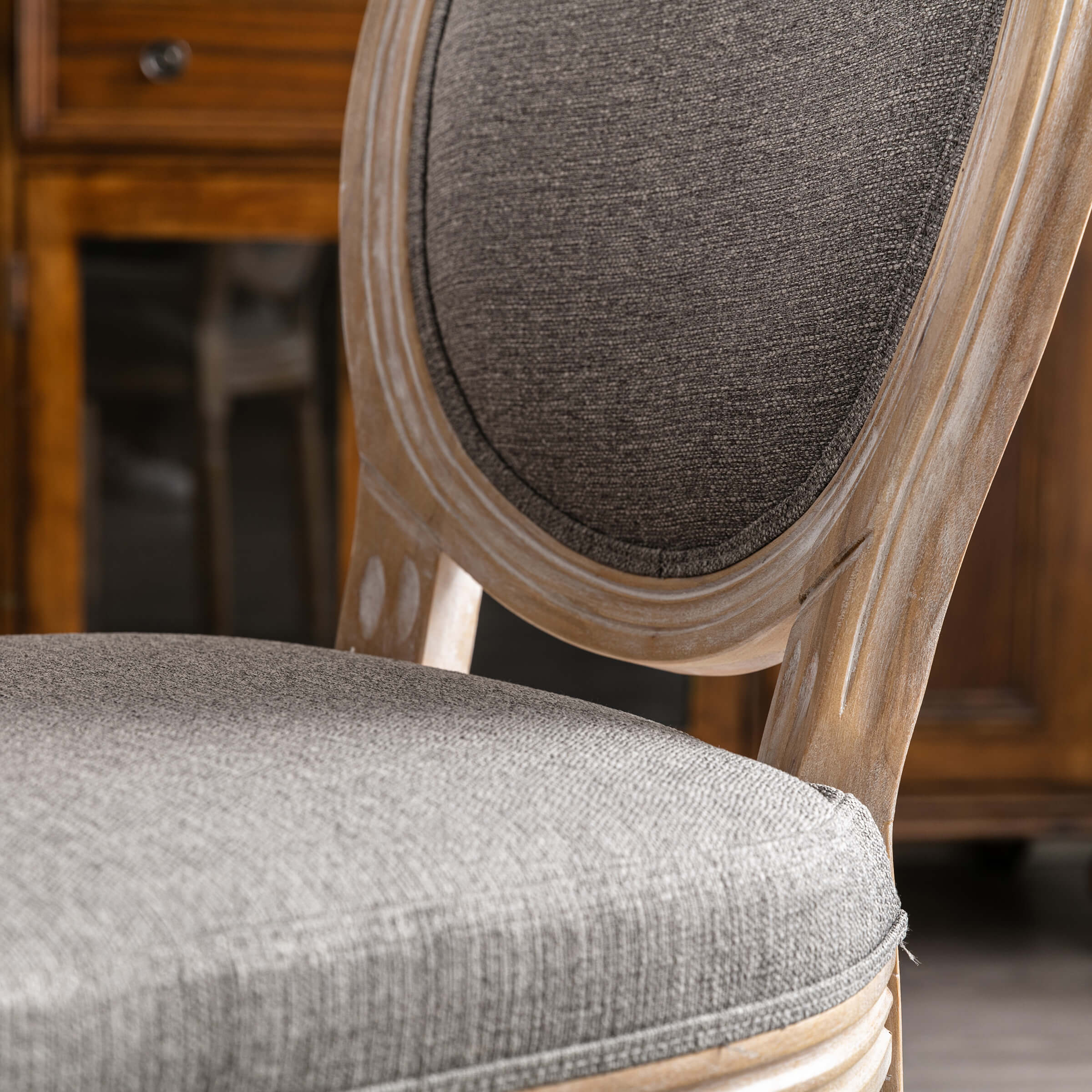 Classic French Dining Chairs Set of 2-7105DC - Image 20
