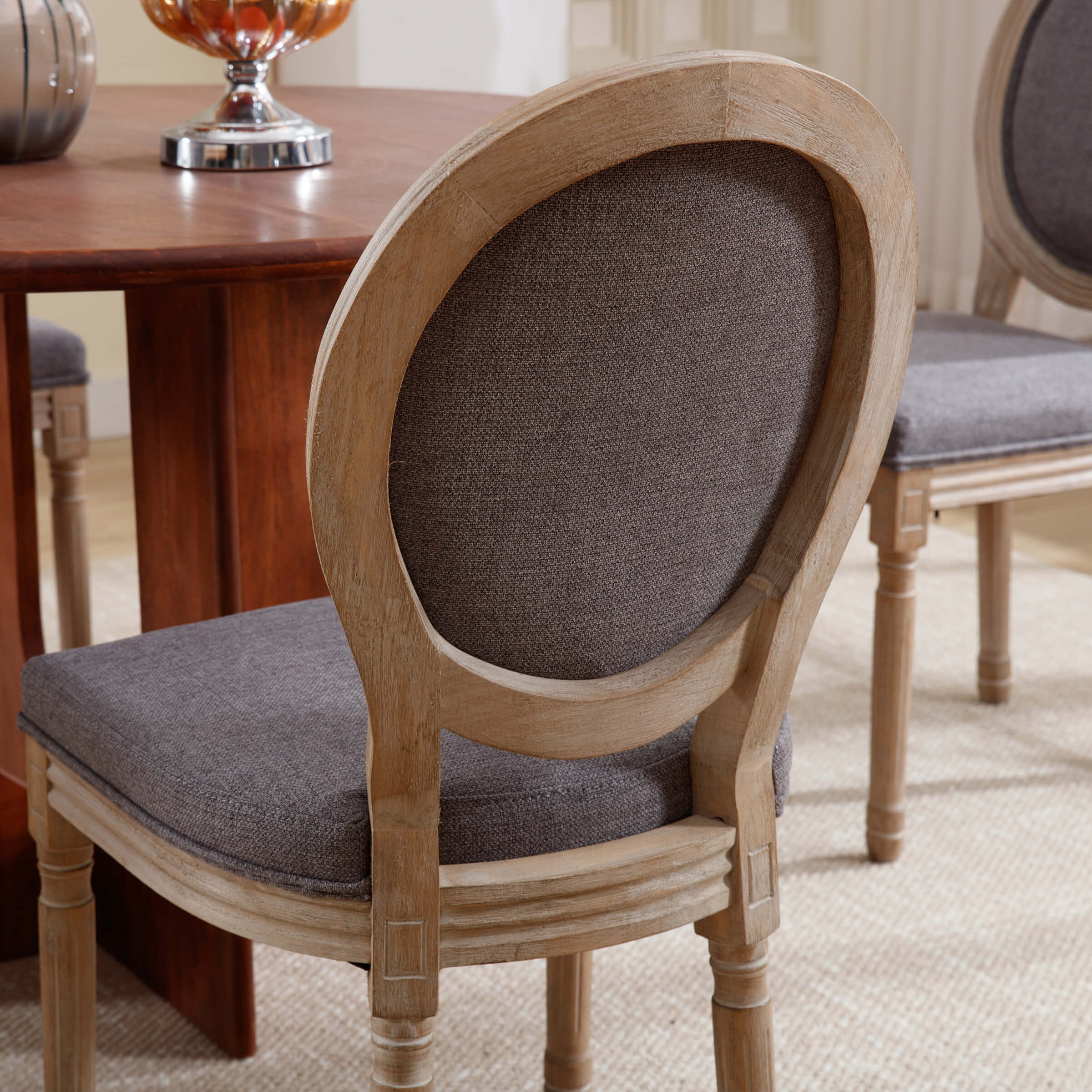 Classic French Dining Chairs Set of 2-7105DC - Image 39