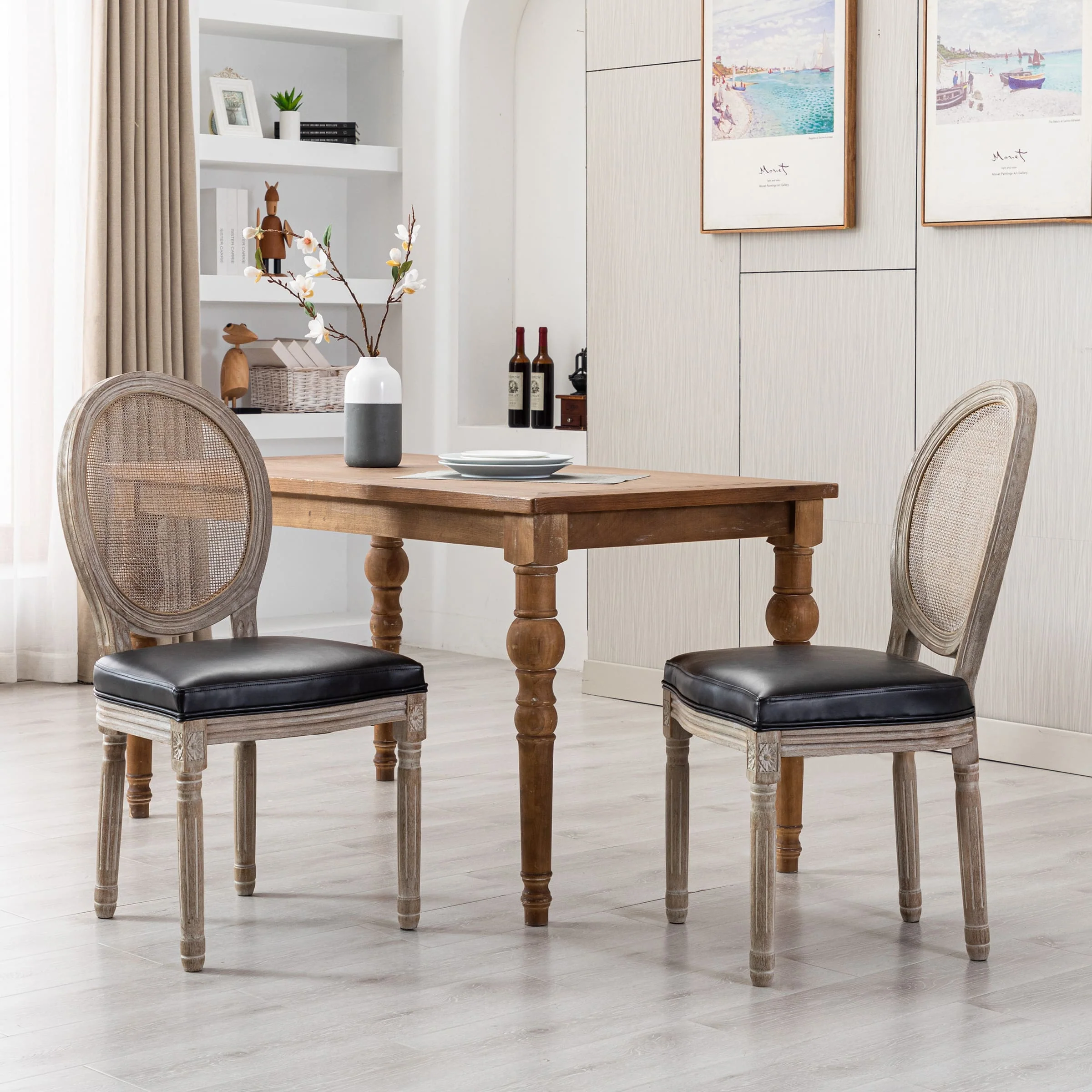 Classic French Dining Chairs Set of 2-7105DC - Image 41