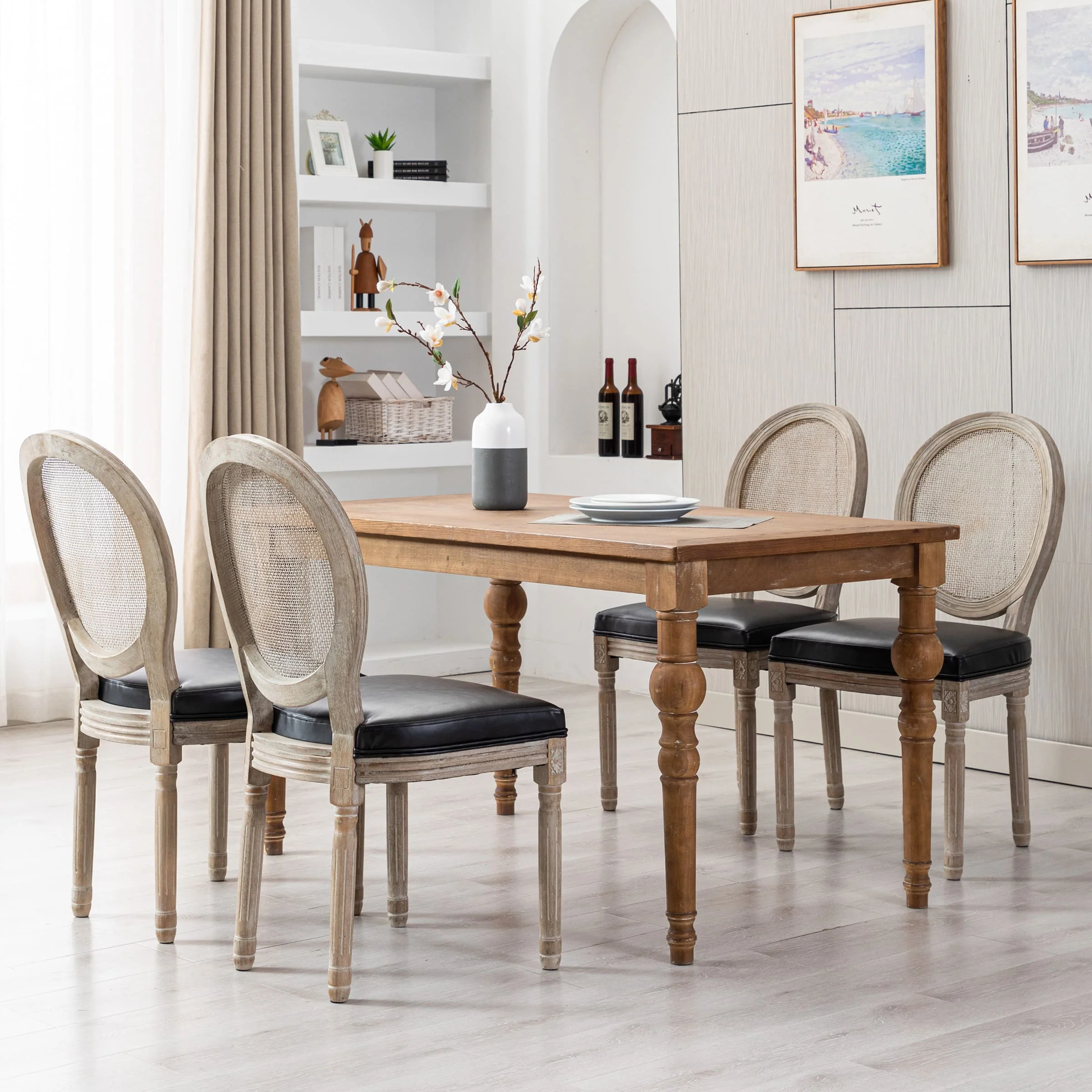 Classic French Dining Chairs Set of 2-7105DC - Image 42
