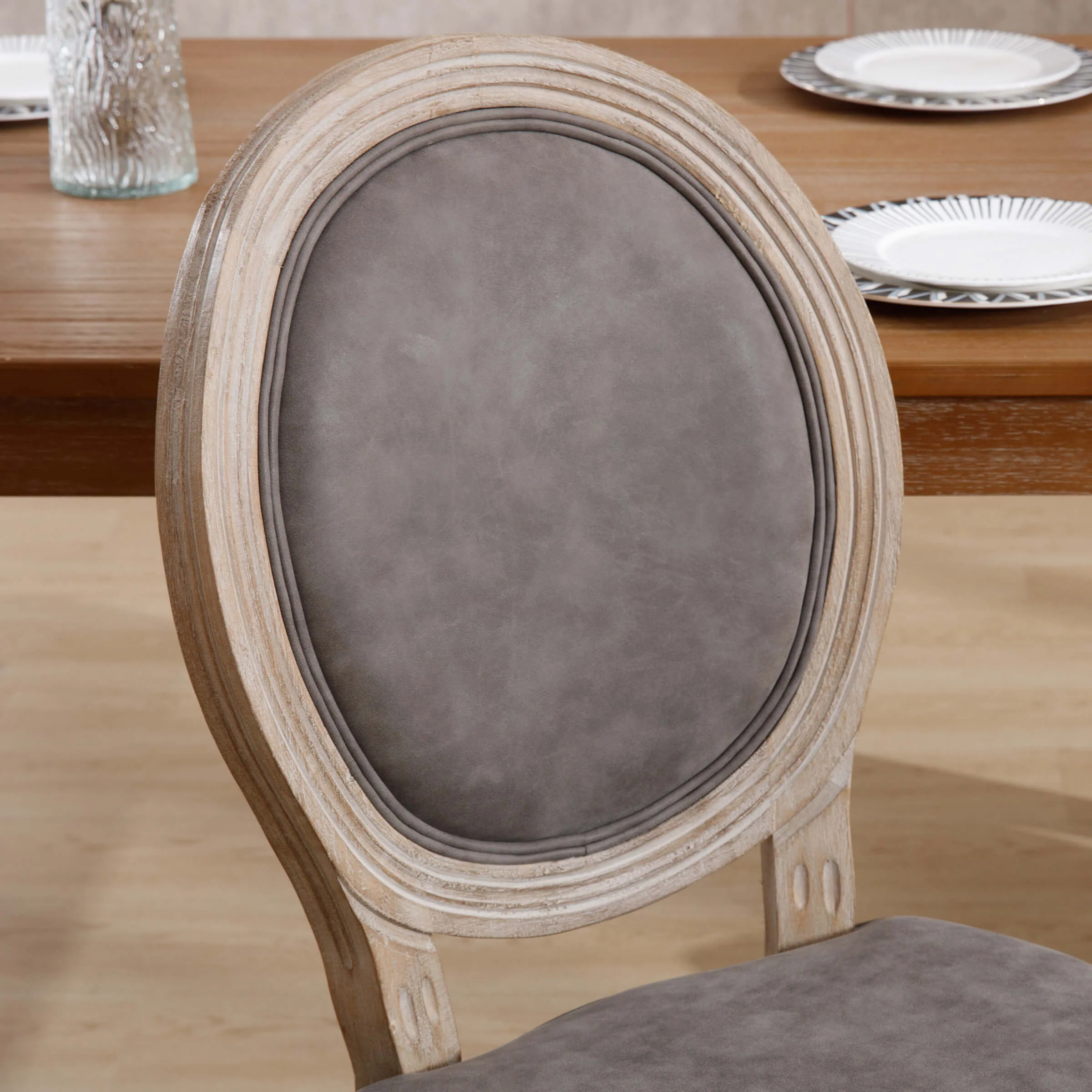 Classic French Dining Chairs Set of 2-7105DC - Image 51