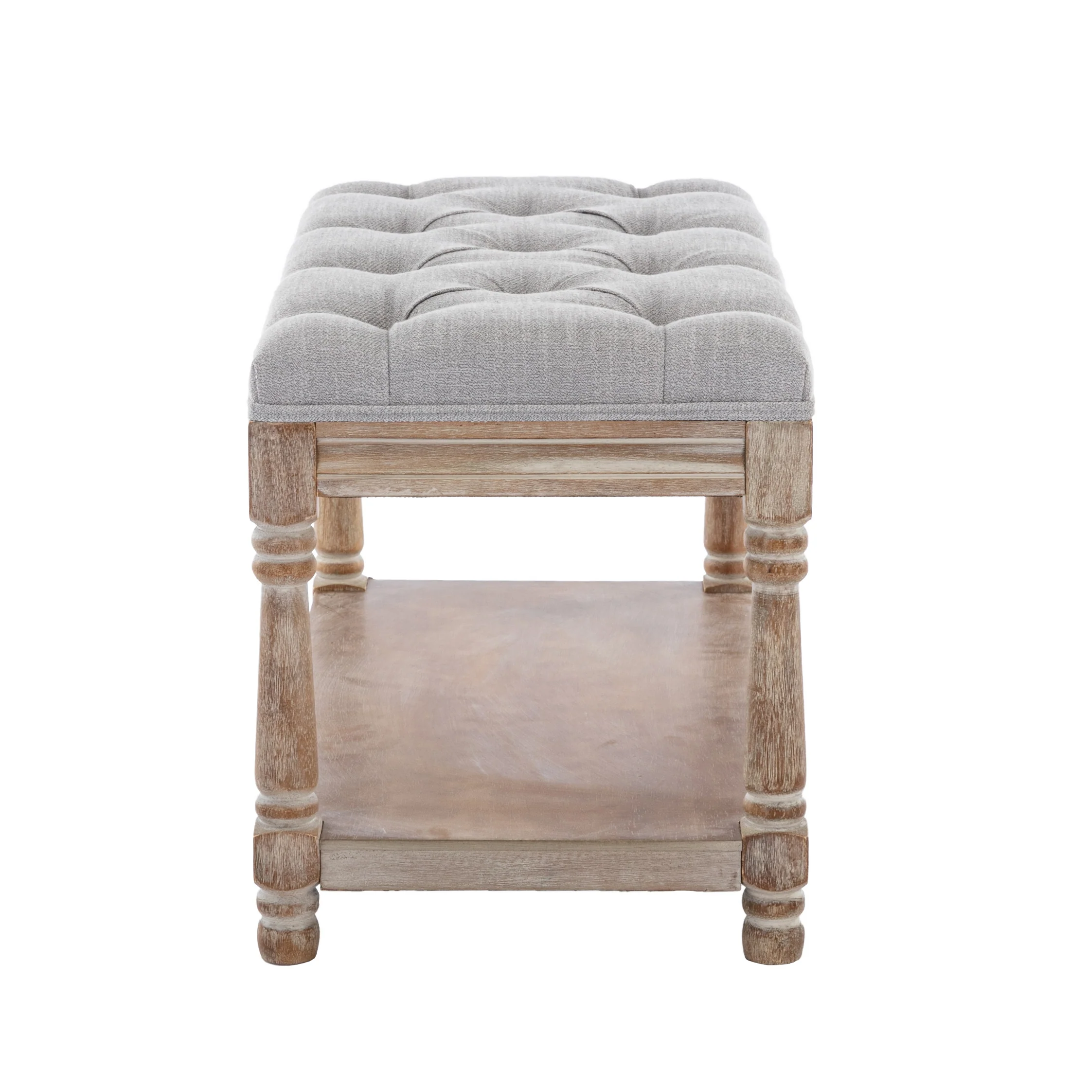 Classic Tufted Small Entryway Bench - 2459BH - Image 14