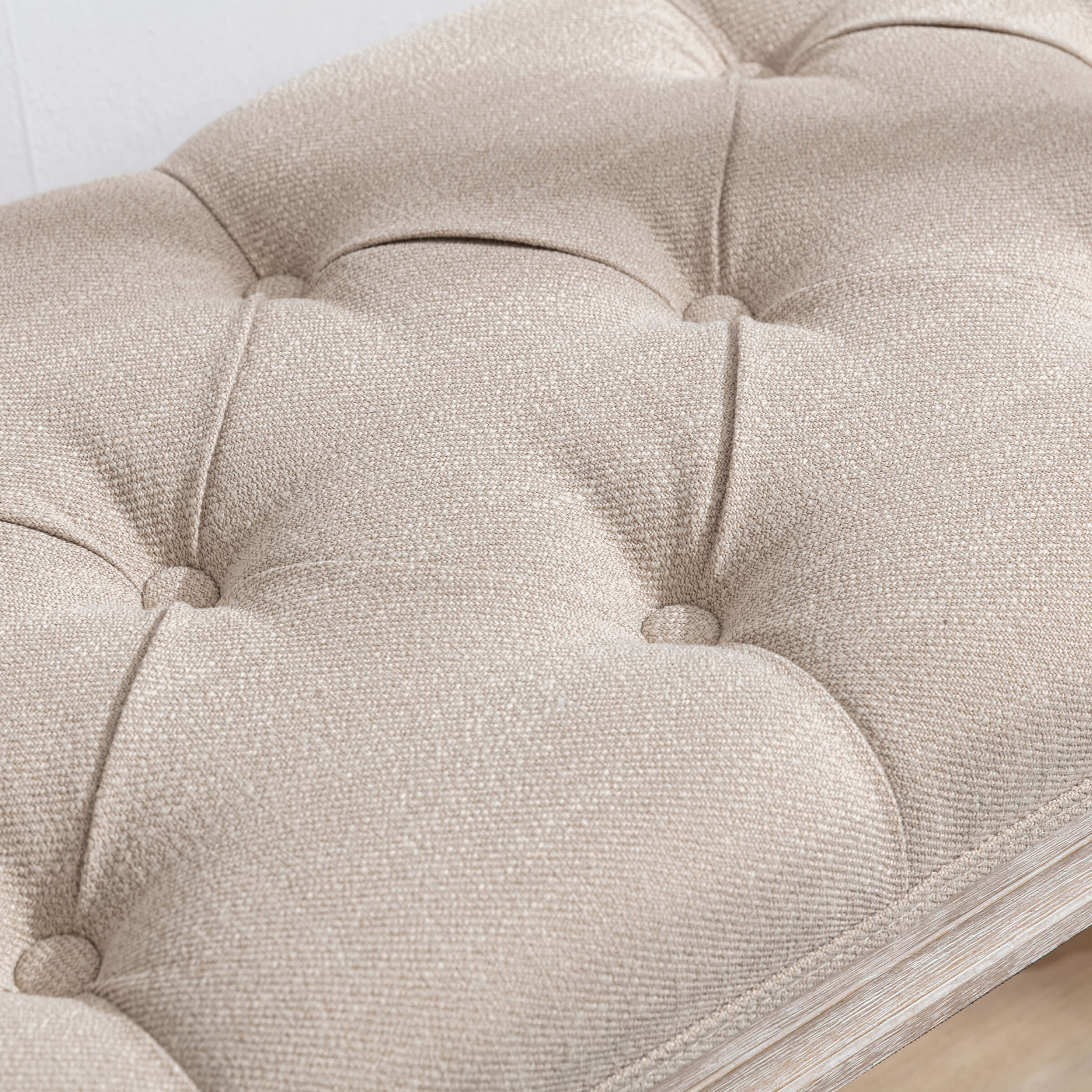 Classic Tufted Small Entryway Bench - 2459BH - Image 7