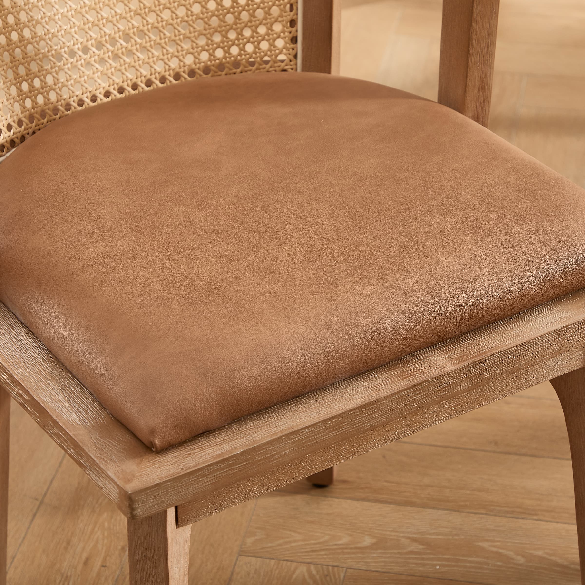 Dining Chairs with Cane Woven Back Set of 2 - 10085DC - Image 27