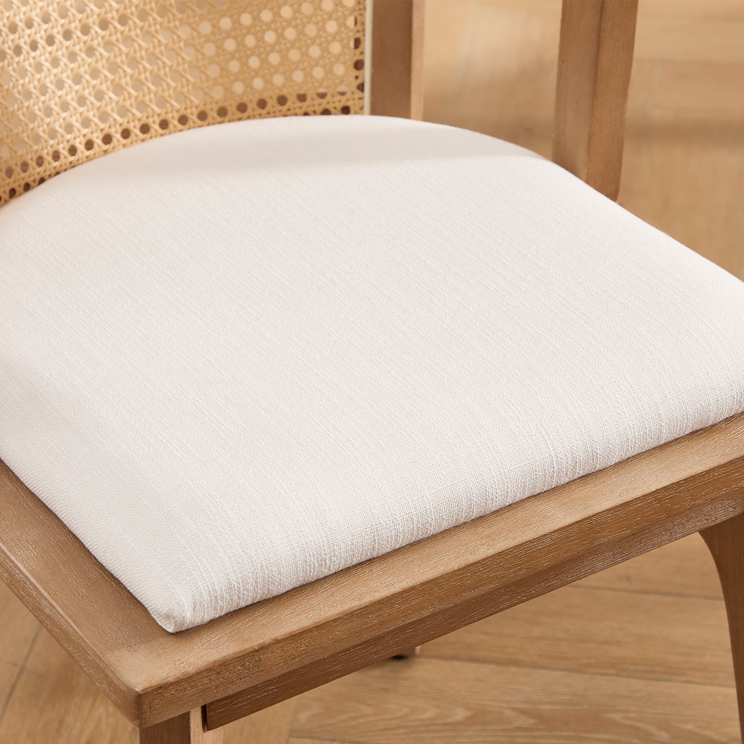 Dining Chairs with Cane Woven Back Set of 2 - 10085DC - Image 8