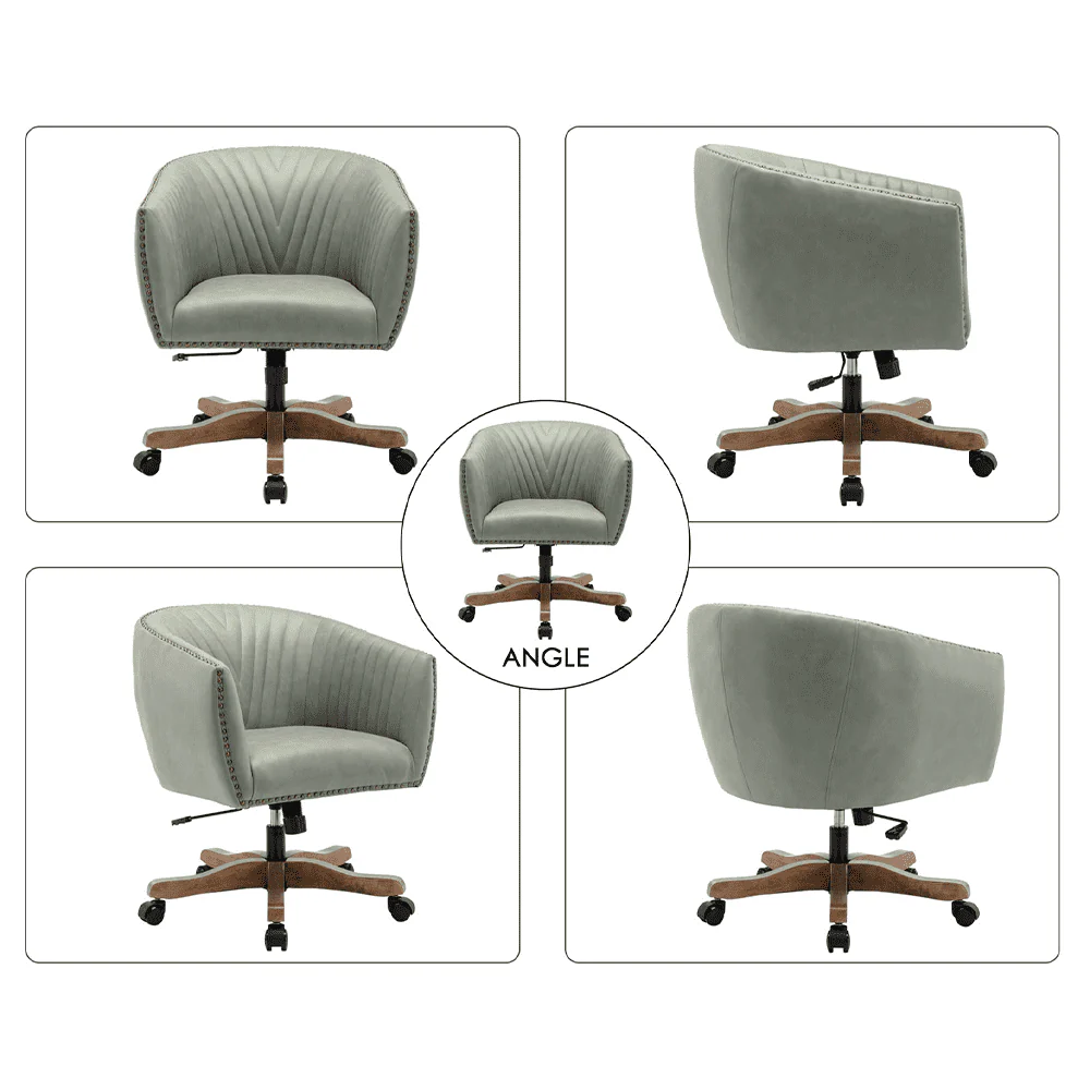 Ergonomic Vintage Office Chair - 3522OC - Image 16
