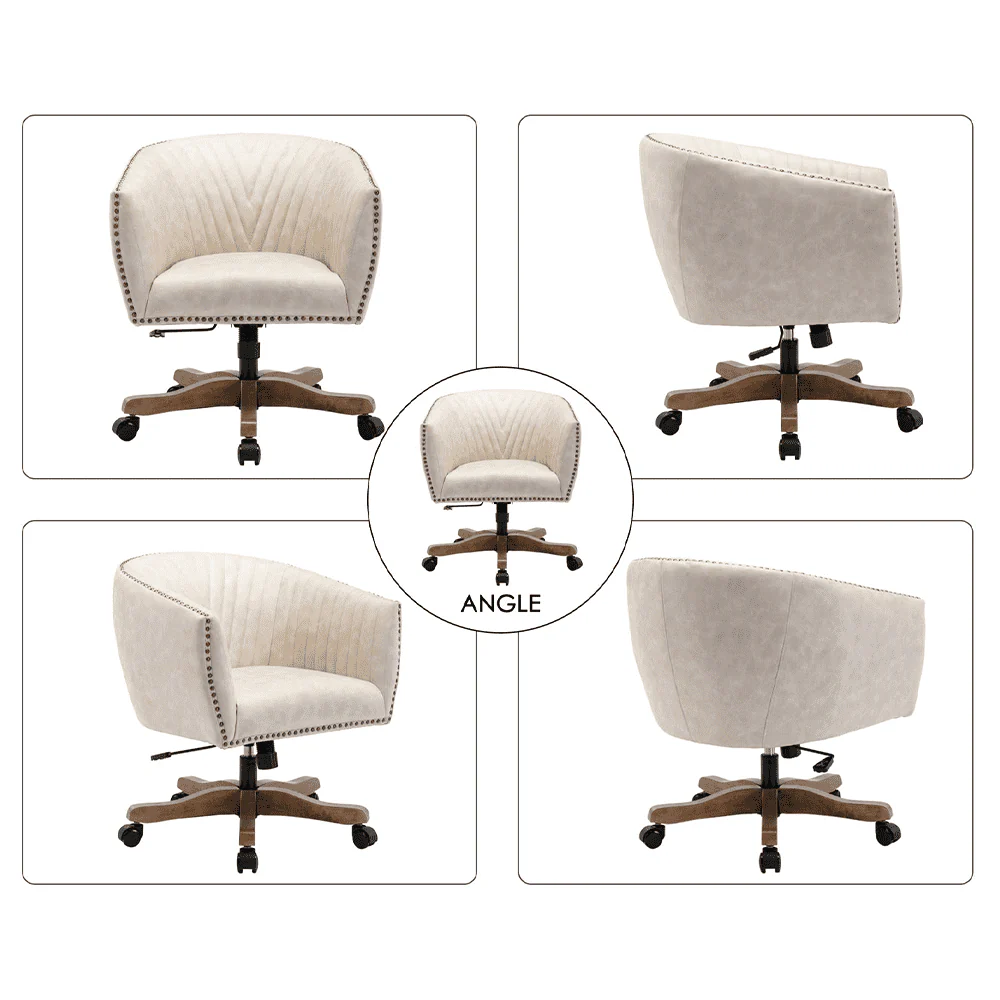 Ergonomic Vintage Office Chair - 3522OC - Image 7