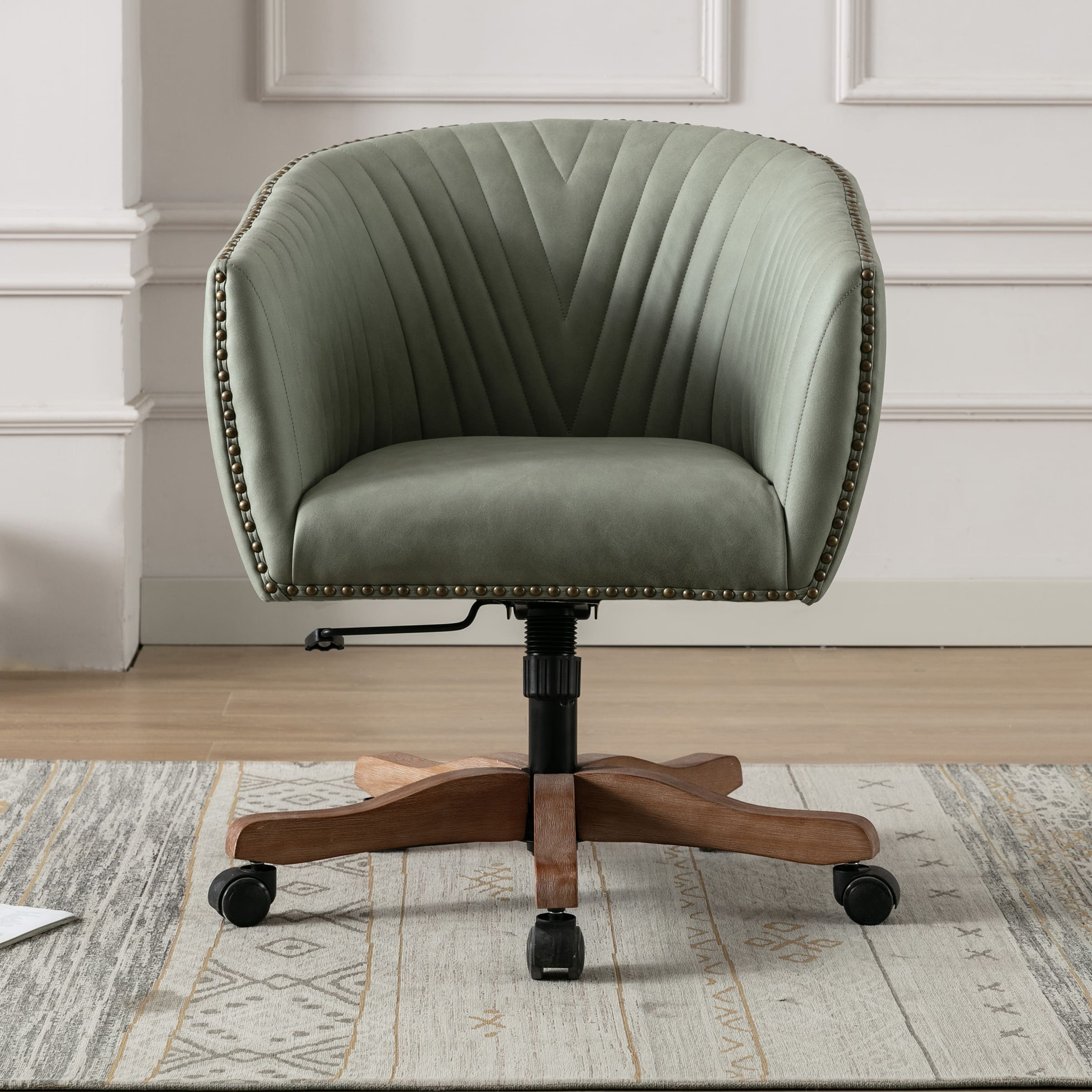 Ergonomic Vintage Office Chair - 3522OC - Image 9