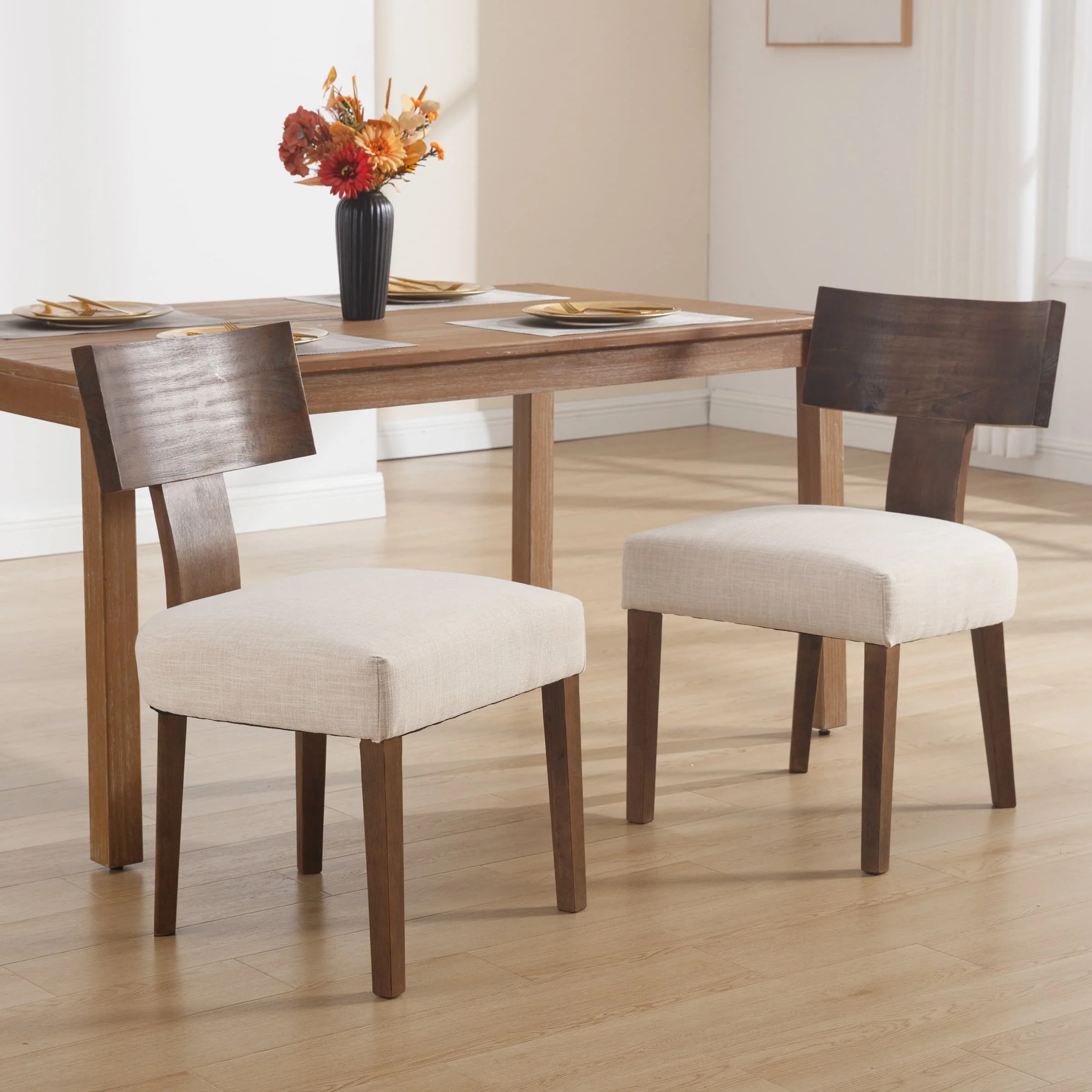 Farmhouse Dining Chairs Set of 2 - 10034DC - Image 15