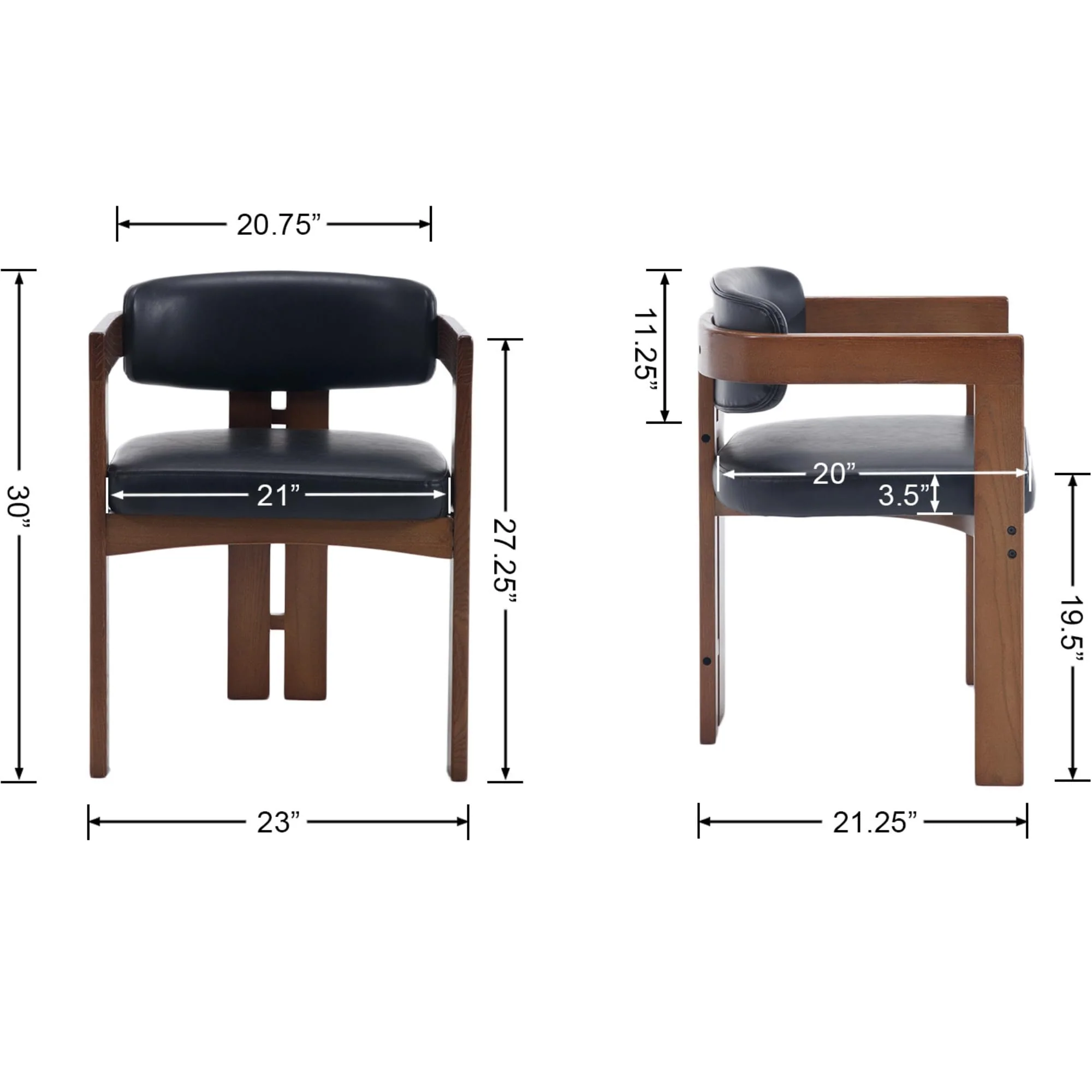 Farmhouse Dining Chairs Set of 2 - 23905DC - Image 21