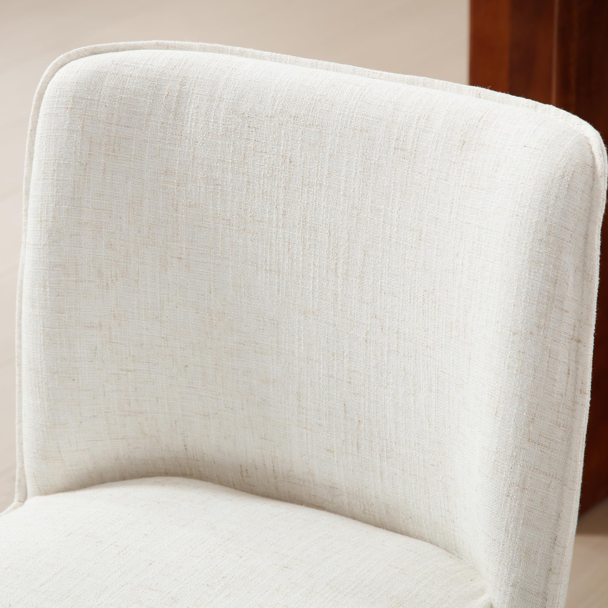 Farmhouse Fabric Dining Chairs Set of 2 - 2223DC - Image 11