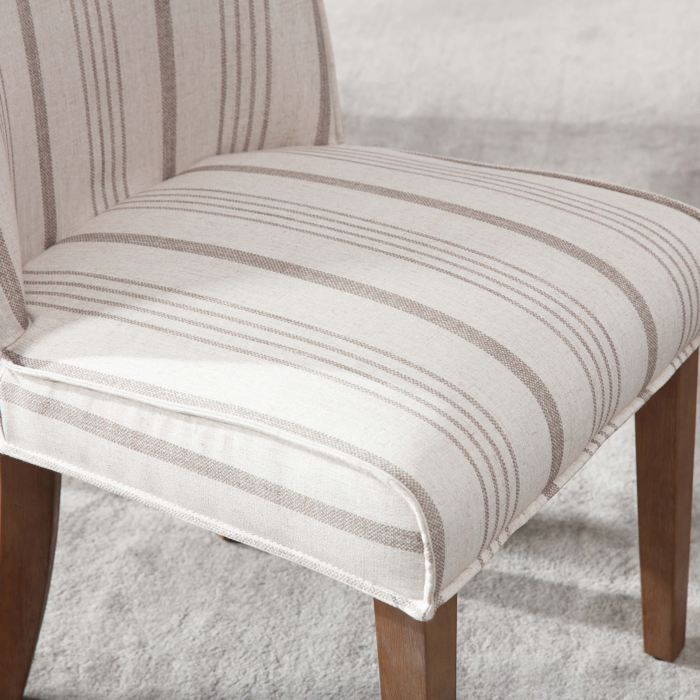 Farmhouse Fabric Dining Chairs Set of 2 - 2223DC - Image 5