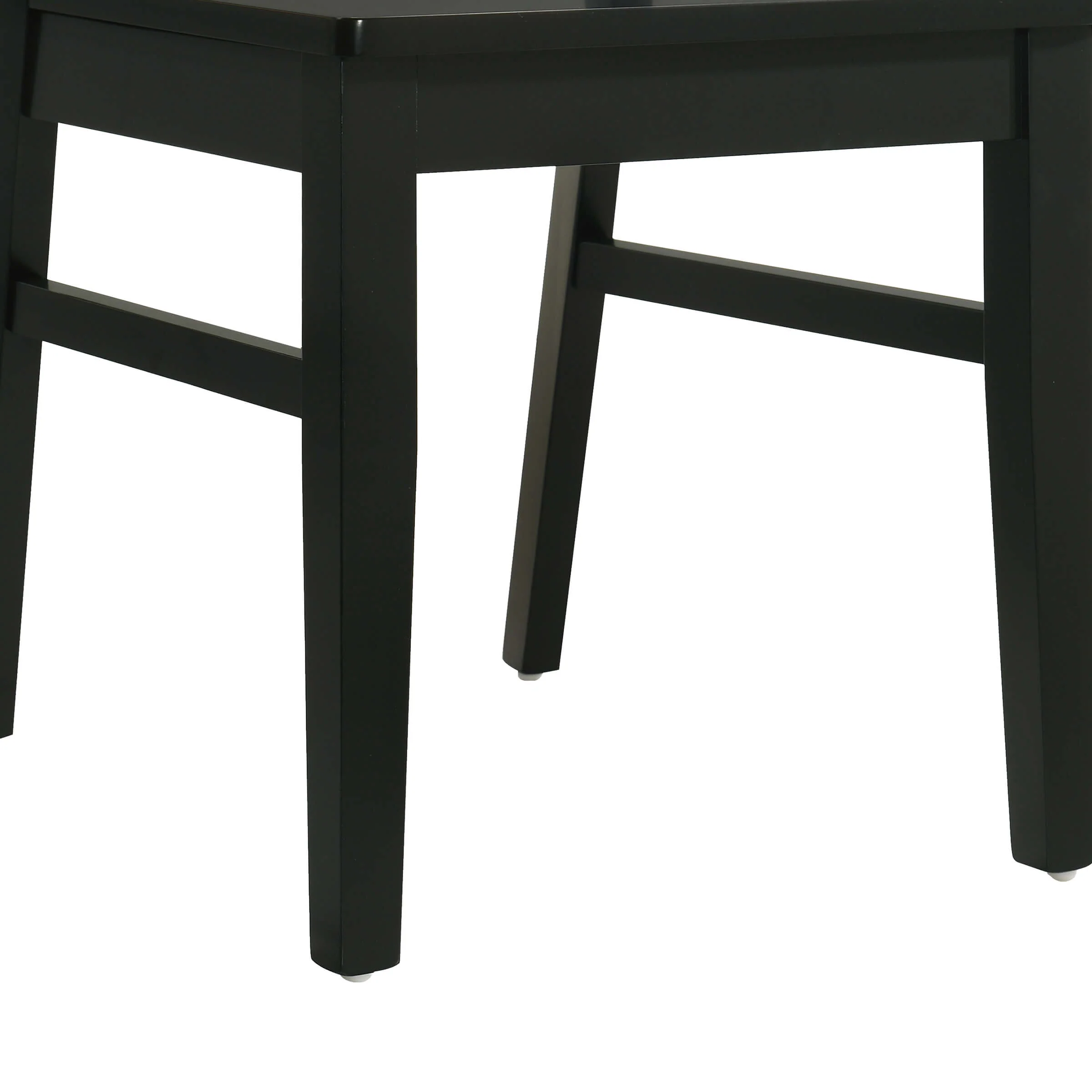 Farmhouse High Spindle Back Armless Dining Chairs Set of 4 - 0005DC - Image 9