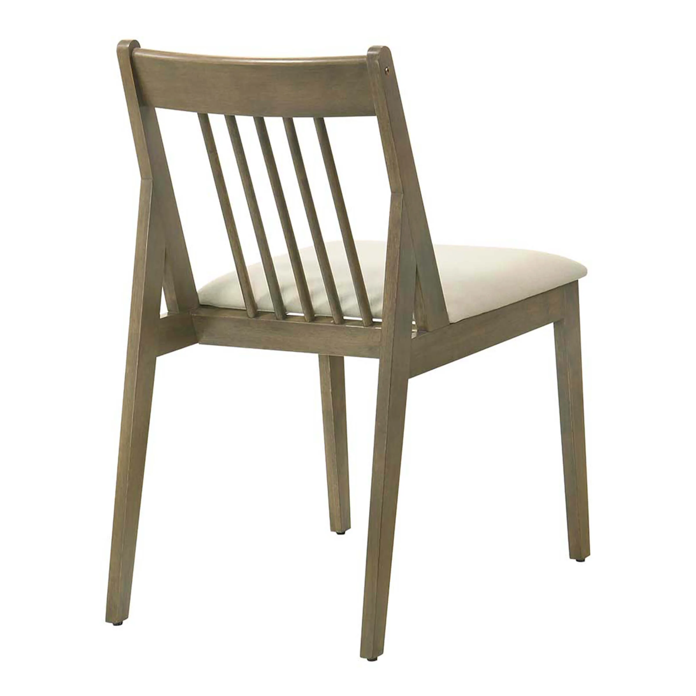 Farmhouse Chenille Upholstered Spindle Back Dining Chairs Set of 4 - 2346DC - Image 14