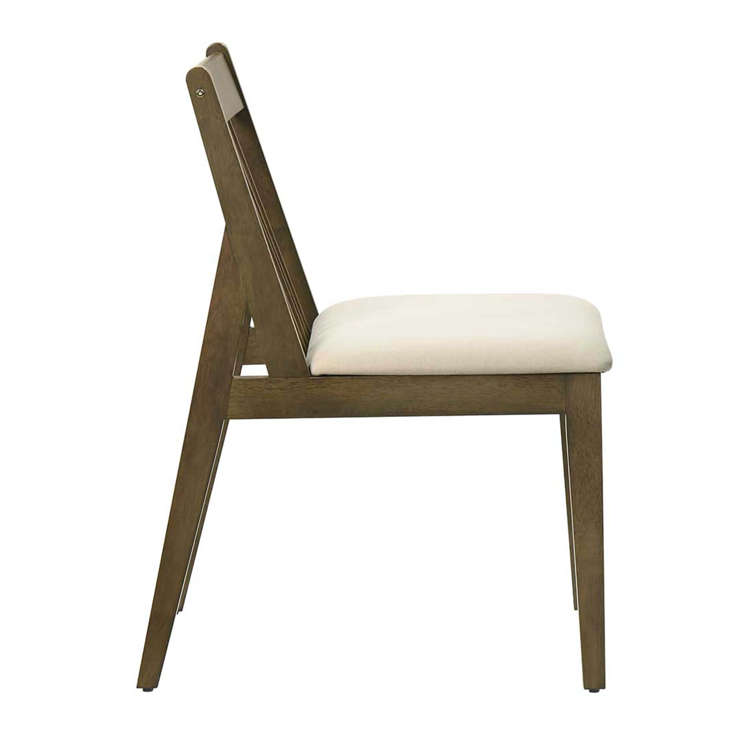 Farmhouse Chenille Upholstered Spindle Back Dining Chairs Set of 4 - 2346DC - Image 6