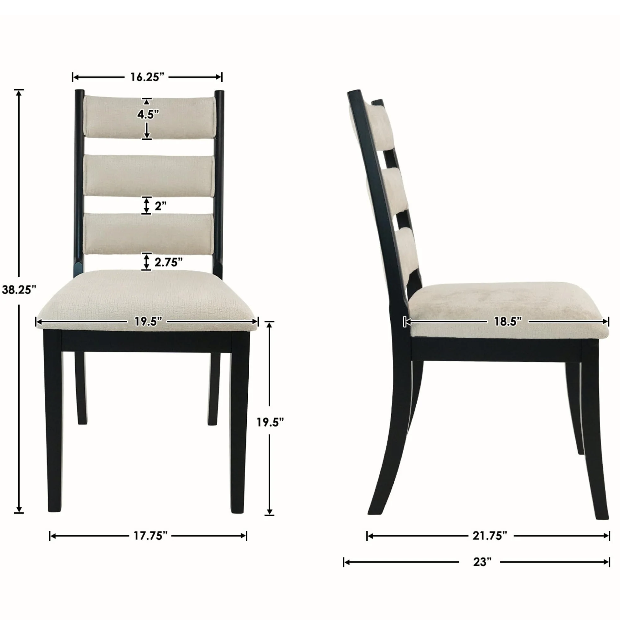 French Country High Back Dining Chairs - 20424DC - Image 12