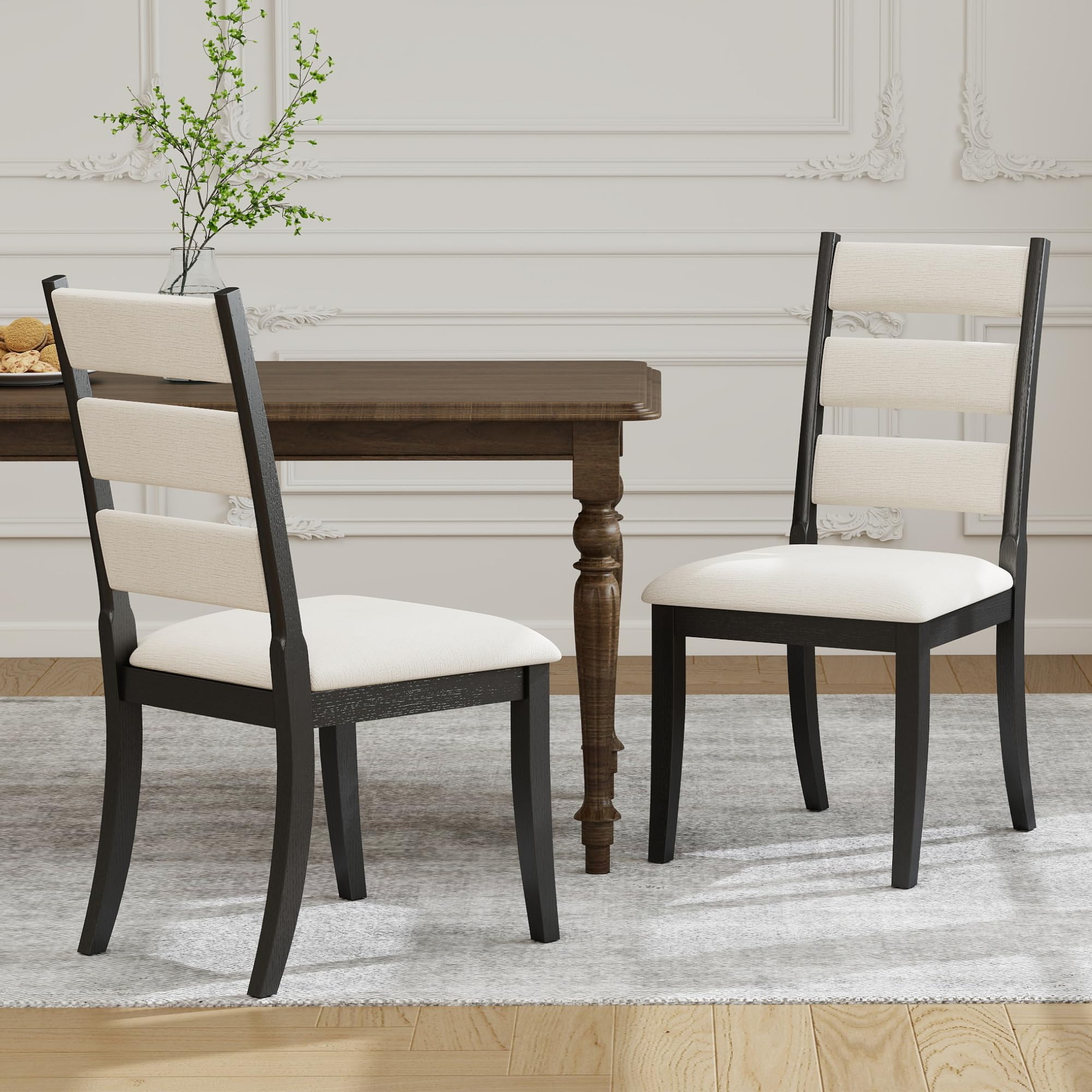 French Country High Back Dining Chairs - 20424DC - Image 8