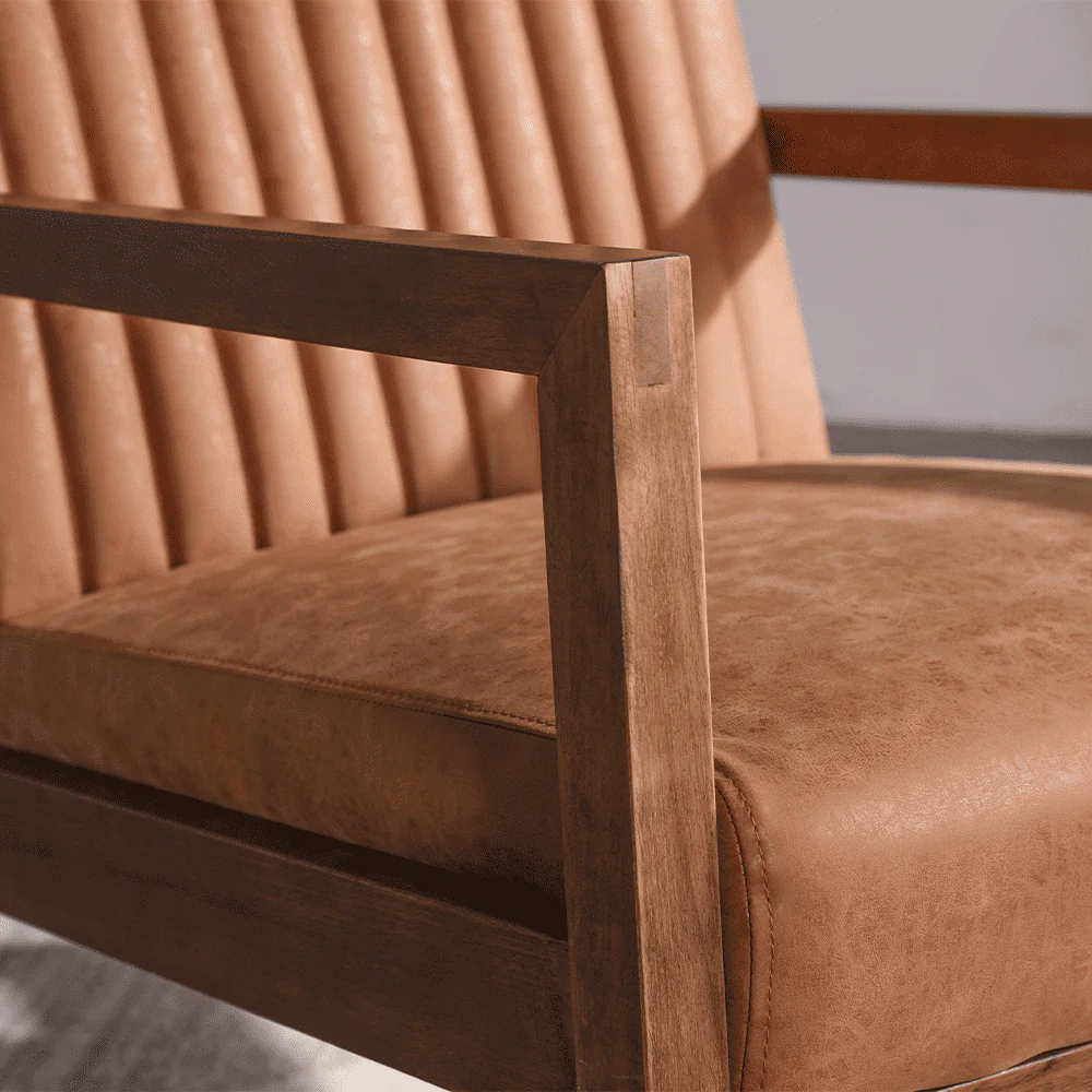 Mid Century Accent Rocking Chair 1 PCS - 3507RC - Image 4