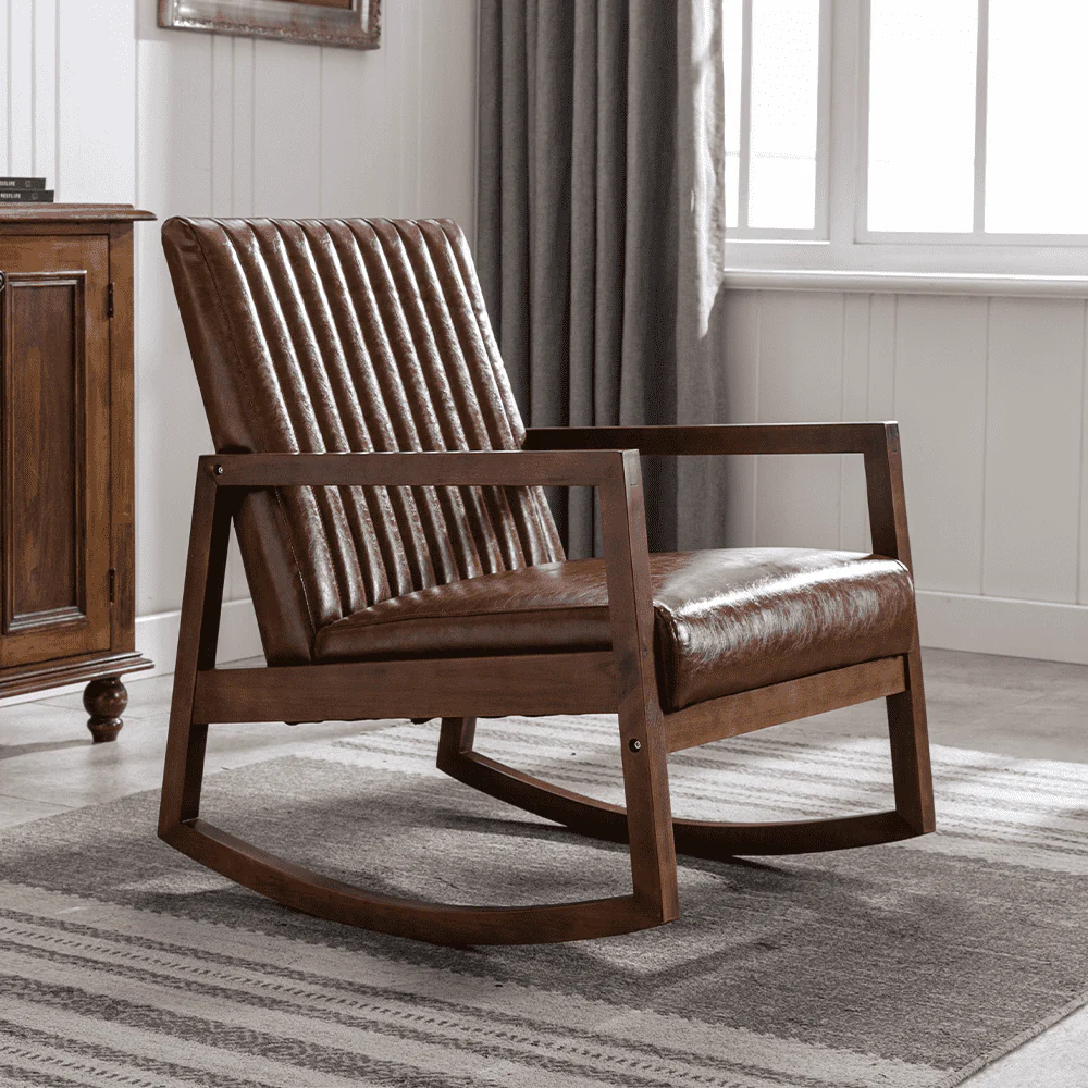 Mid Century Accent Rocking Chair 1 PCS - 3507RC - Image 9