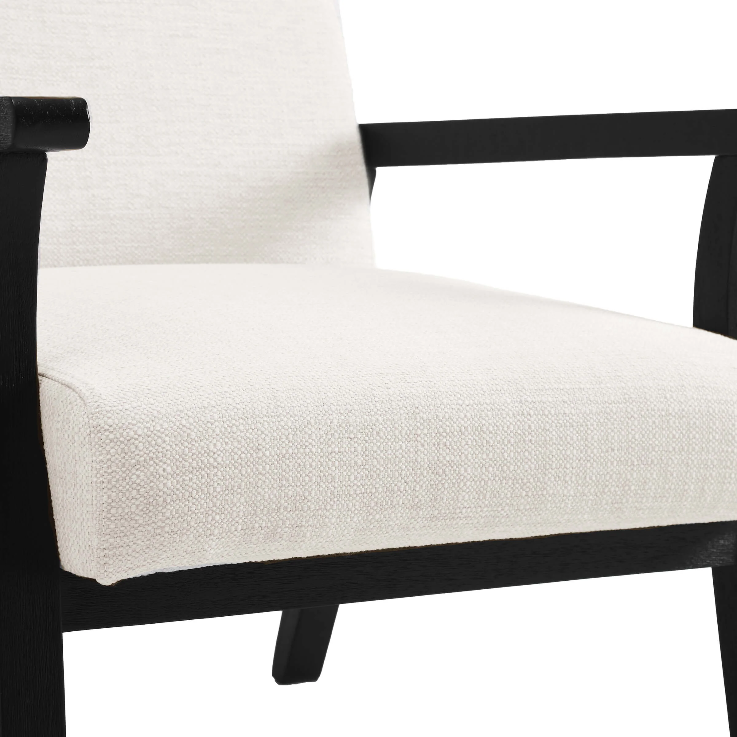 Mid Century Linen Fabric Armchair 1 PCS - 3461AC - Image 23