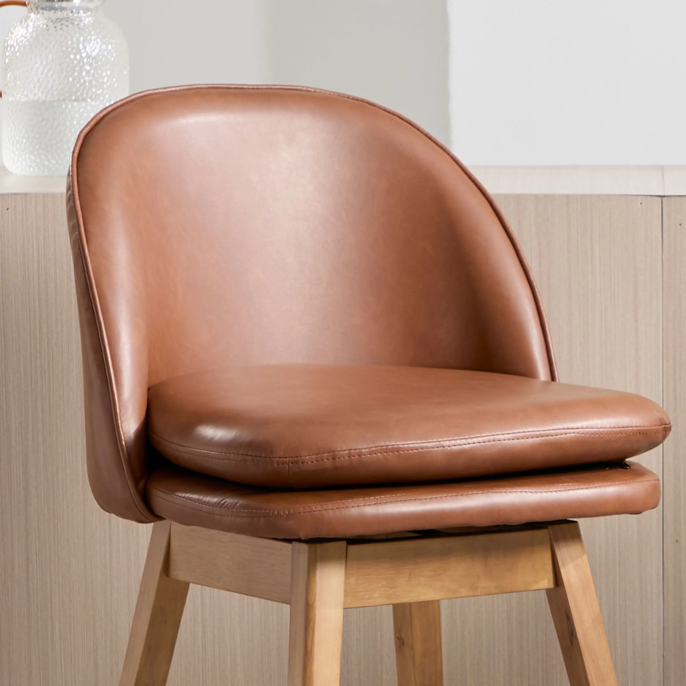 Janoray Mid-Century Swivel Counter Stools Set of 2 - 3004CS - Image 12