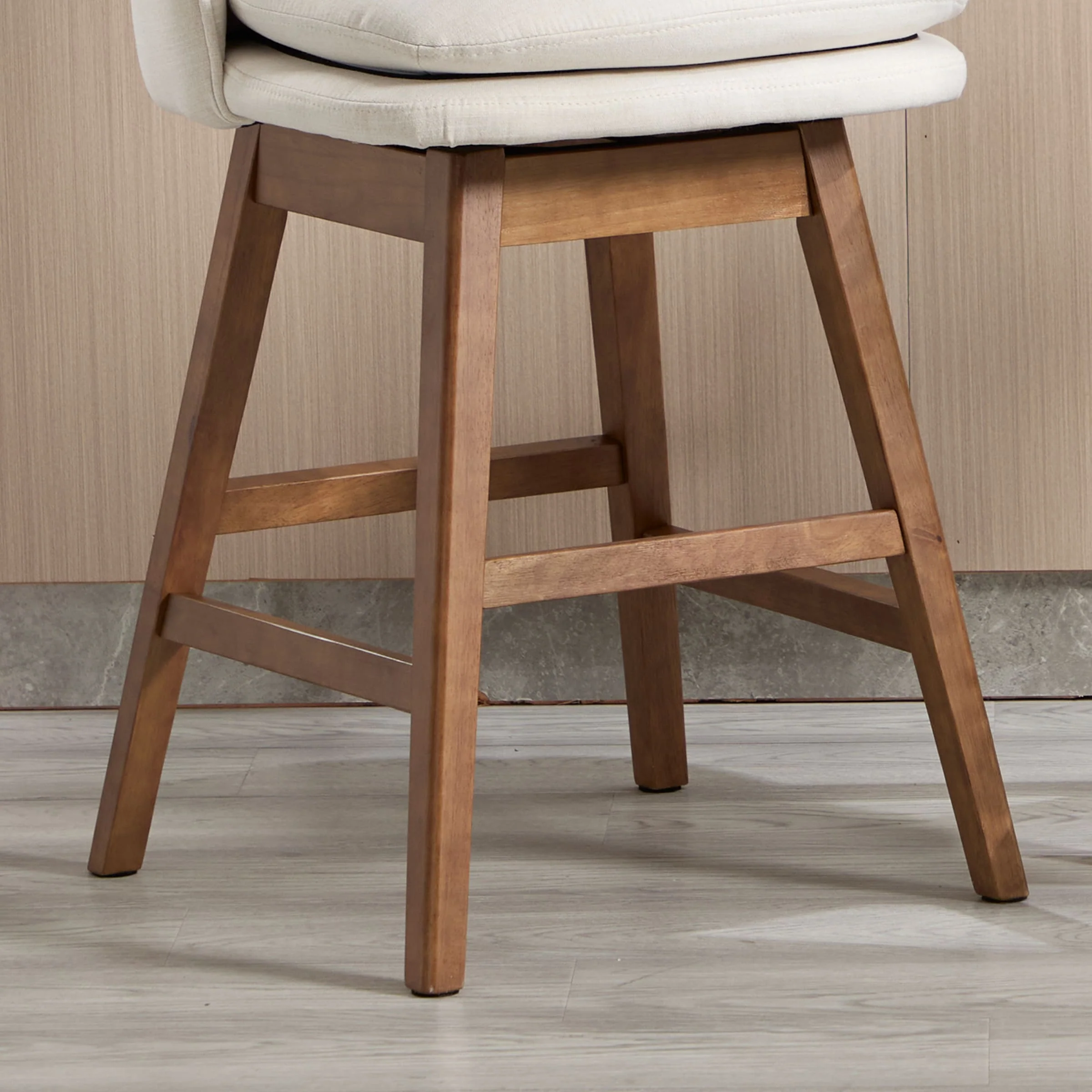 Janoray Mid-Century Swivel Counter Stools Set of 2 - 3004CS - Image 6