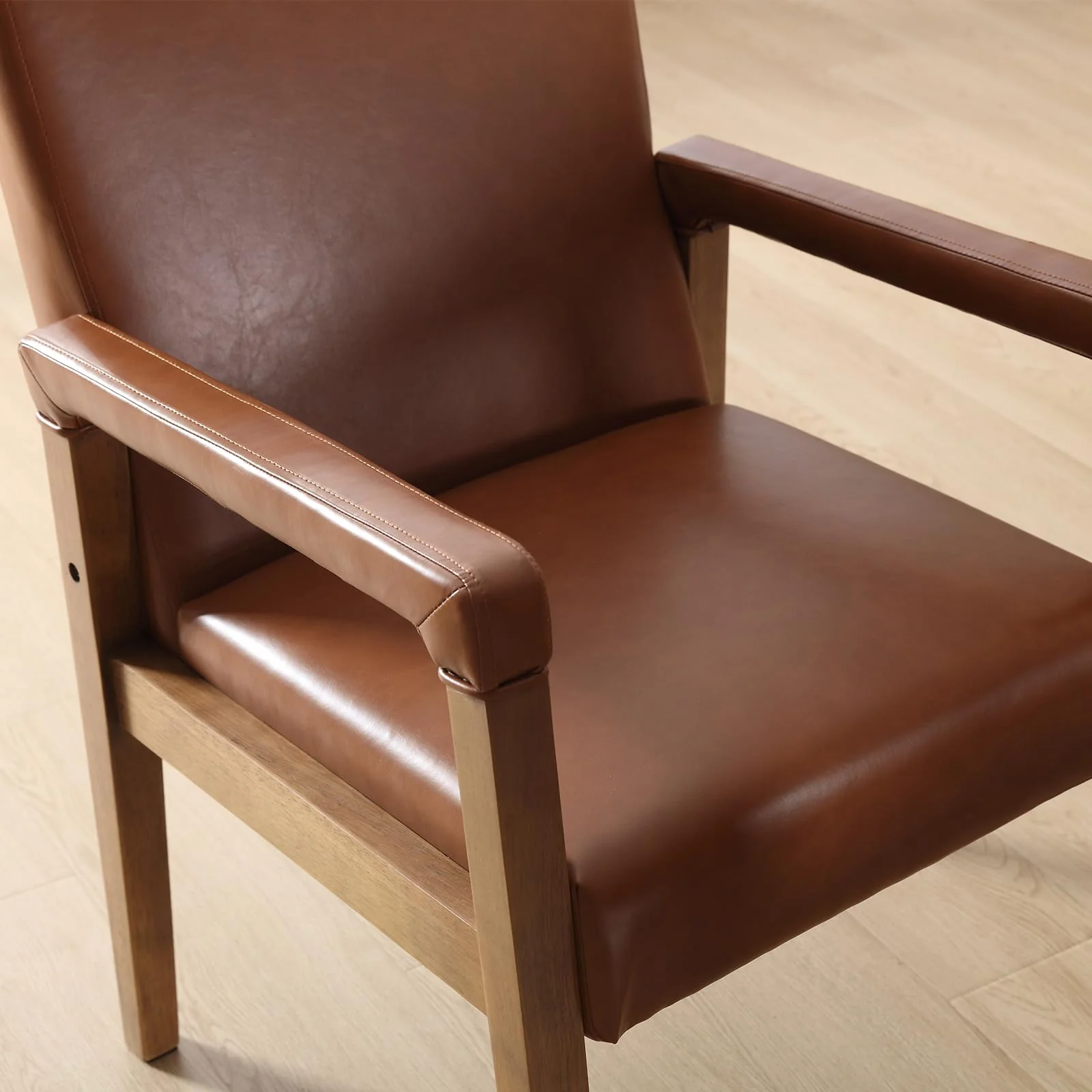 Mid Century Wood Dining Chairs Set of 2 - 1927DC - Image 12