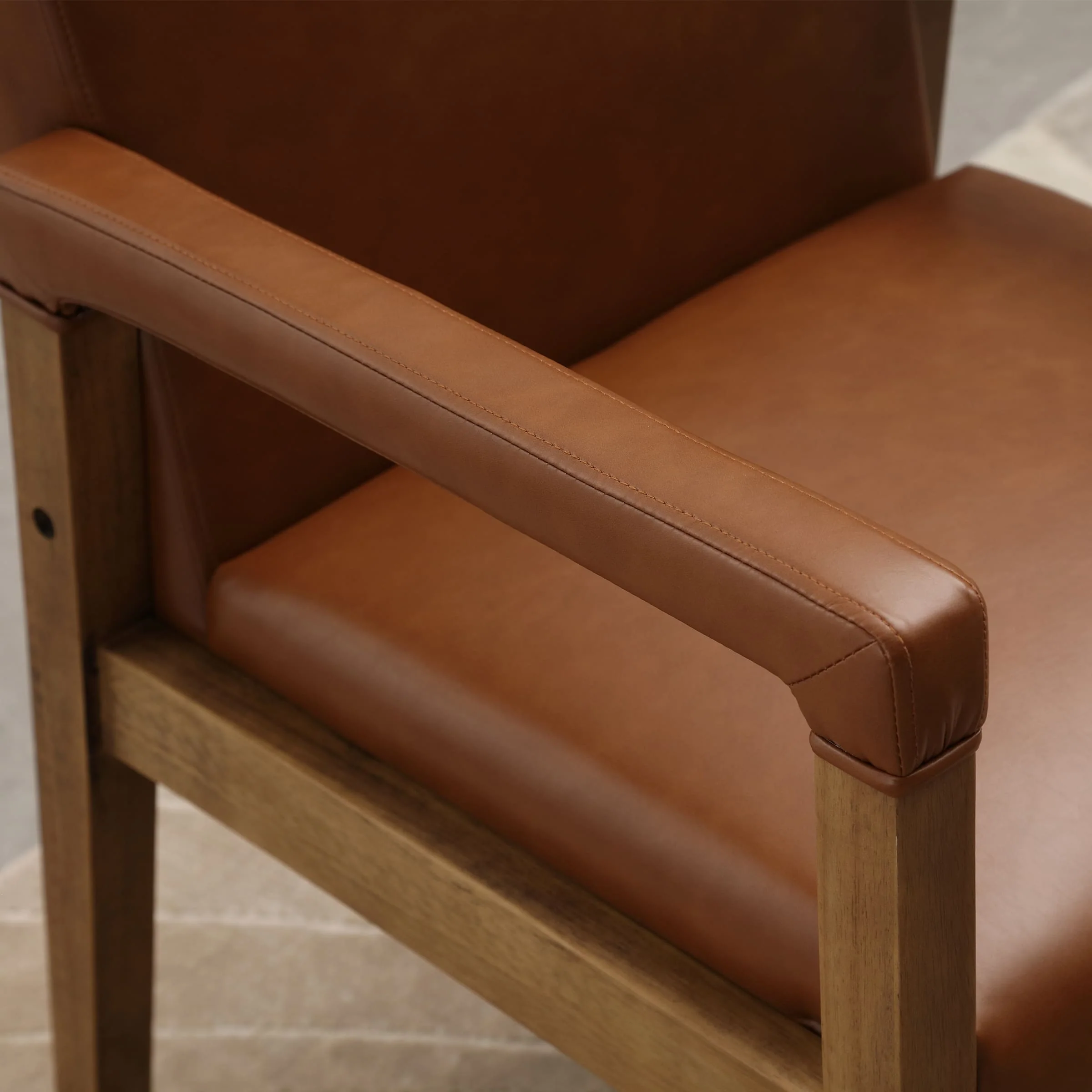 Mid Century Wood Dining Chairs Set of 2 - 1927DC - Image 16