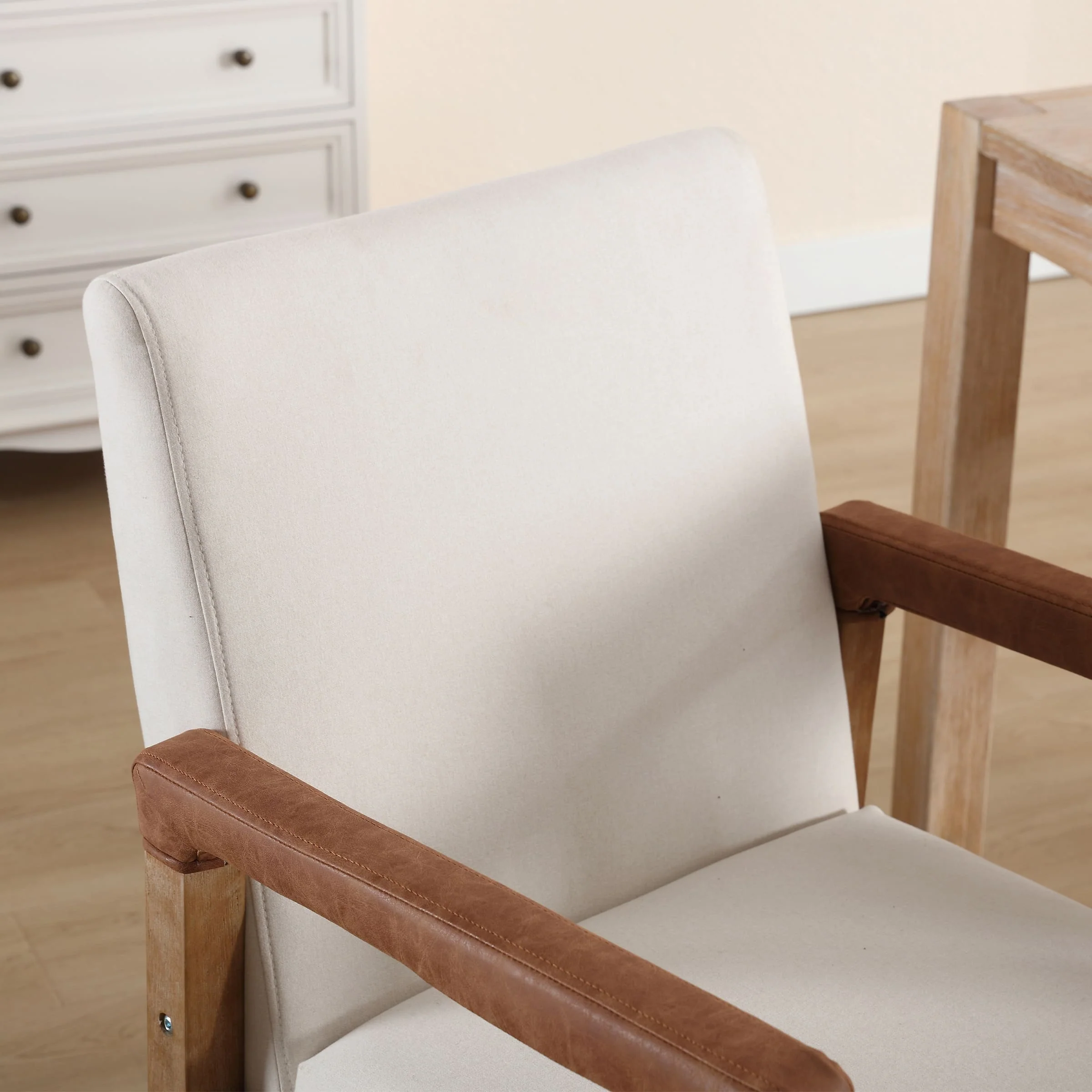 Mid Century Wood Dining Chairs Set of 2 - 1927DC - Image 5