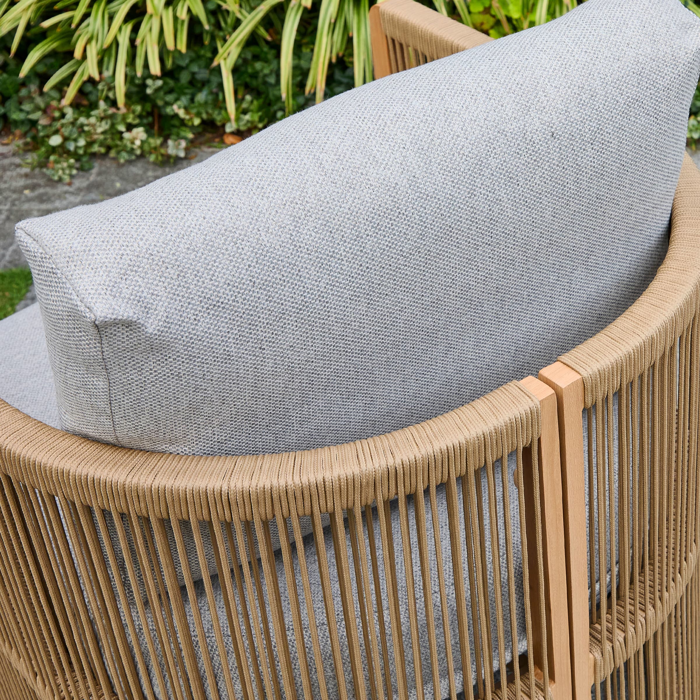 Woven Rope Outdoor Armchair Set of 2 - 1621AC - Image 26
