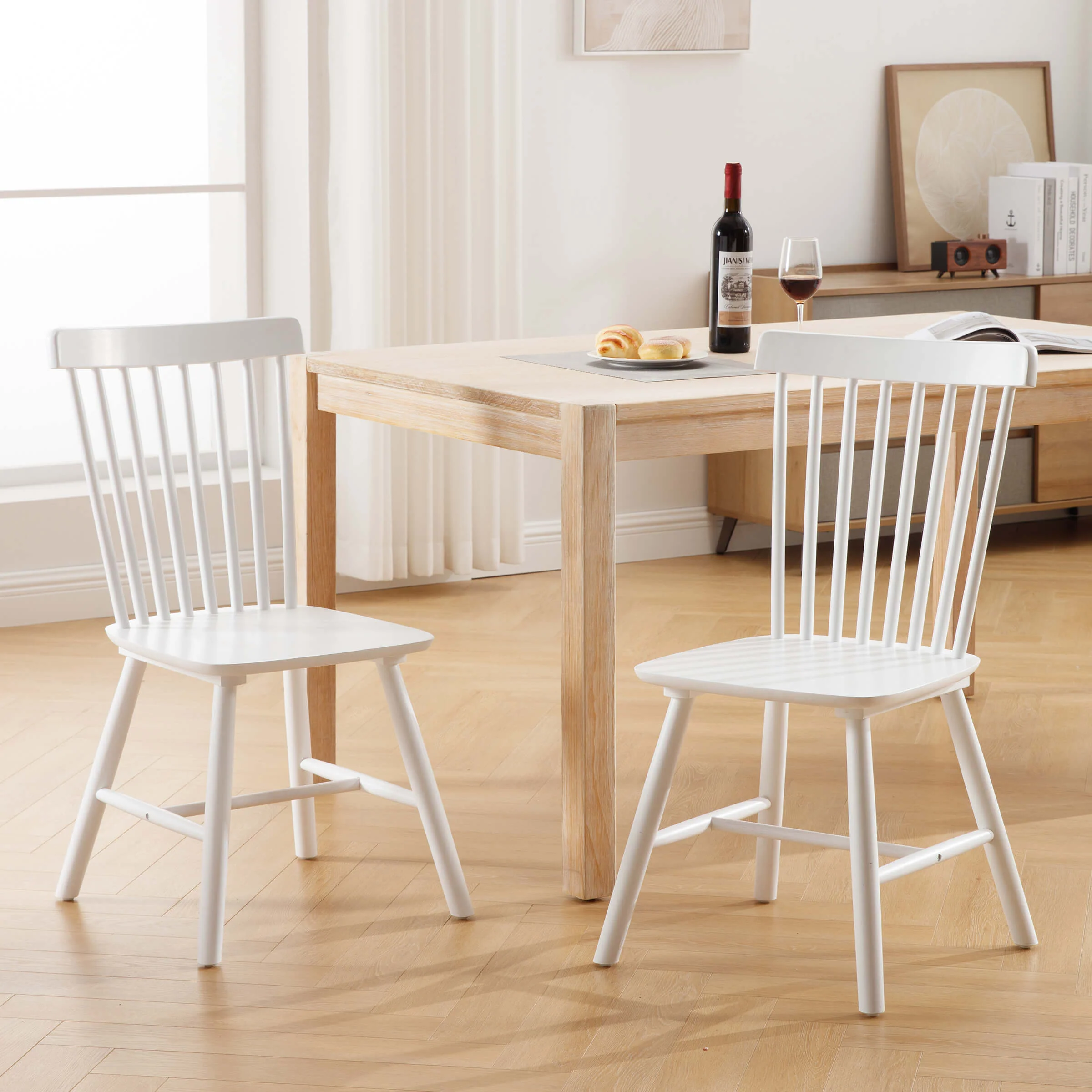 Wooden Windsor Dining Chairs - DC03DC - Image 22