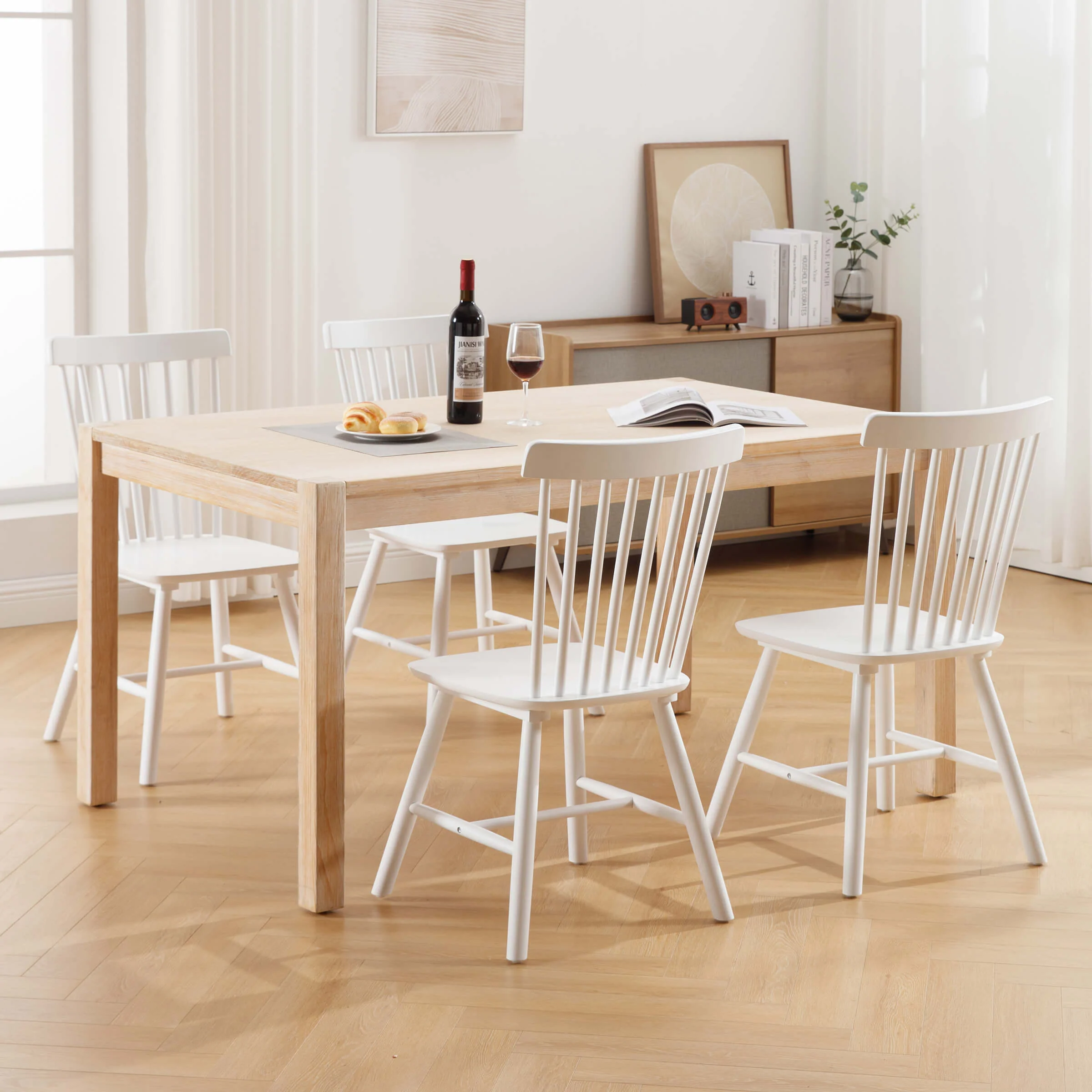 Wooden Windsor Dining Chairs - DC03DC - Image 24