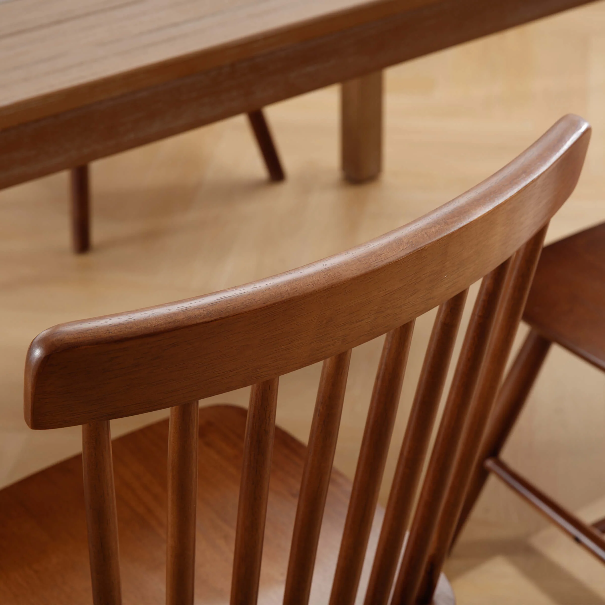 Wooden Windsor Dining Chairs - DC03DC - Image 7