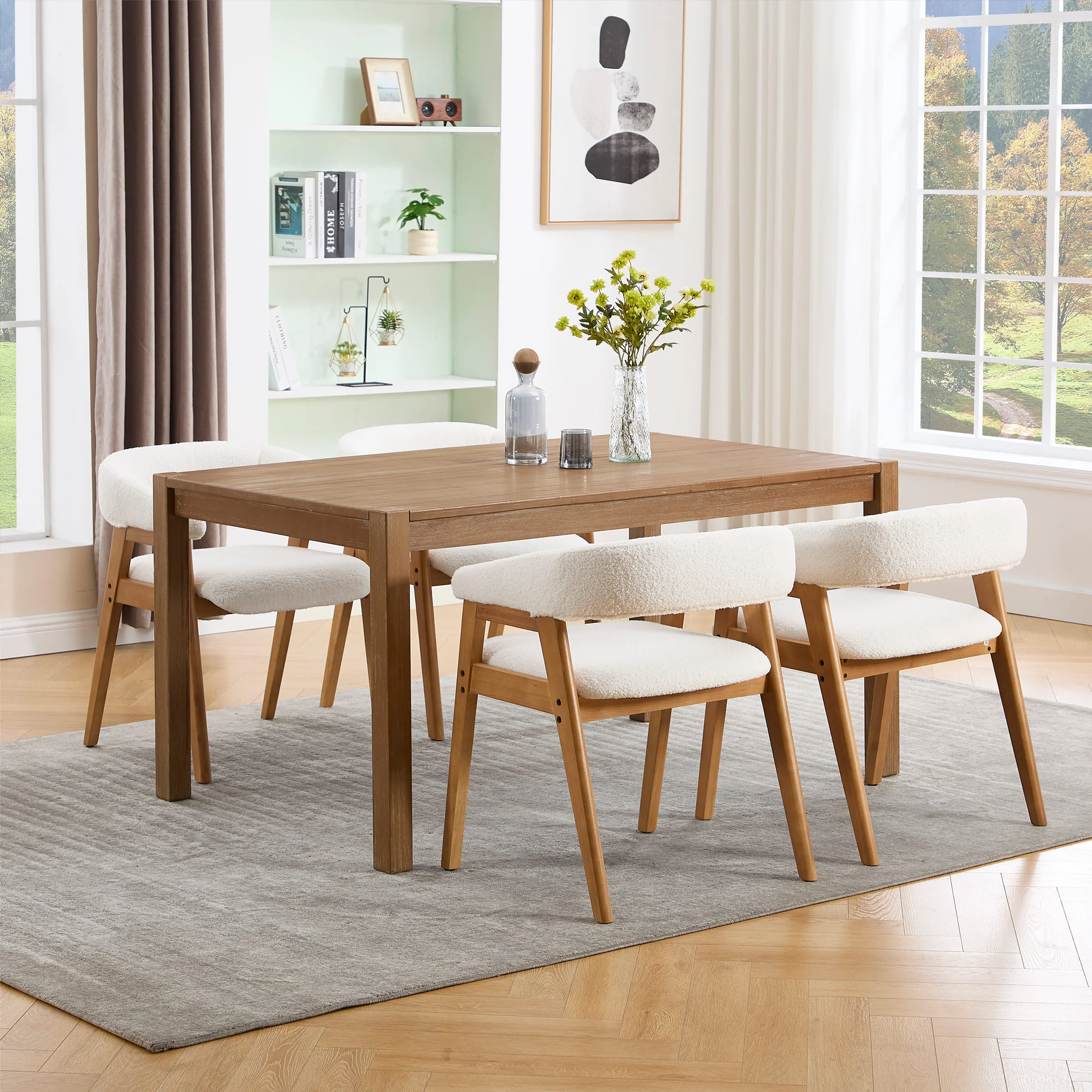 Open Back Barrel Dining Chairs Set of 2 - 2230DC - Image 22