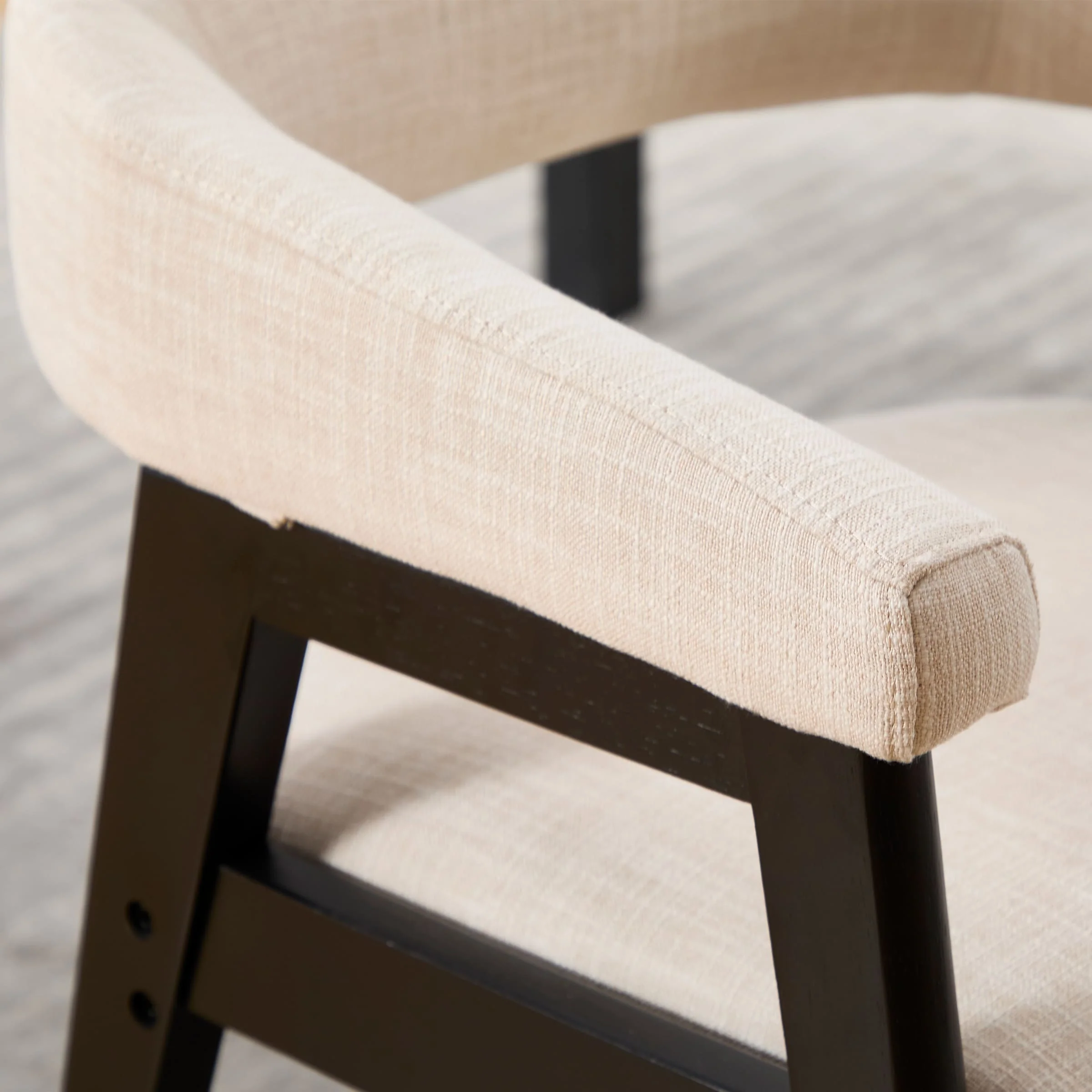 Open Back Barrel Dining Chairs Set of 2 - 2230DC - Image 8