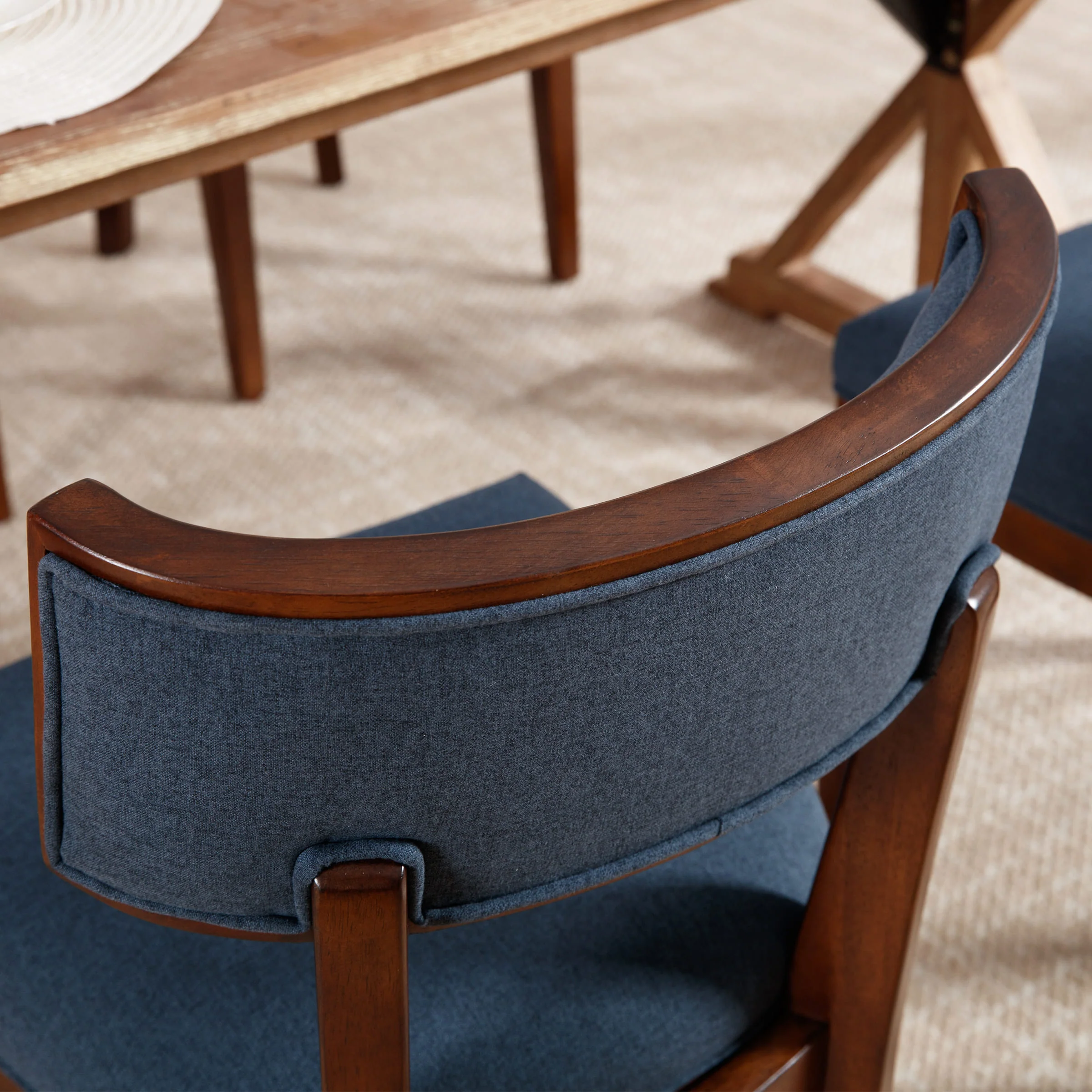 Solid Wood Dining Chairs Set of 2 - X061DC - Image 8