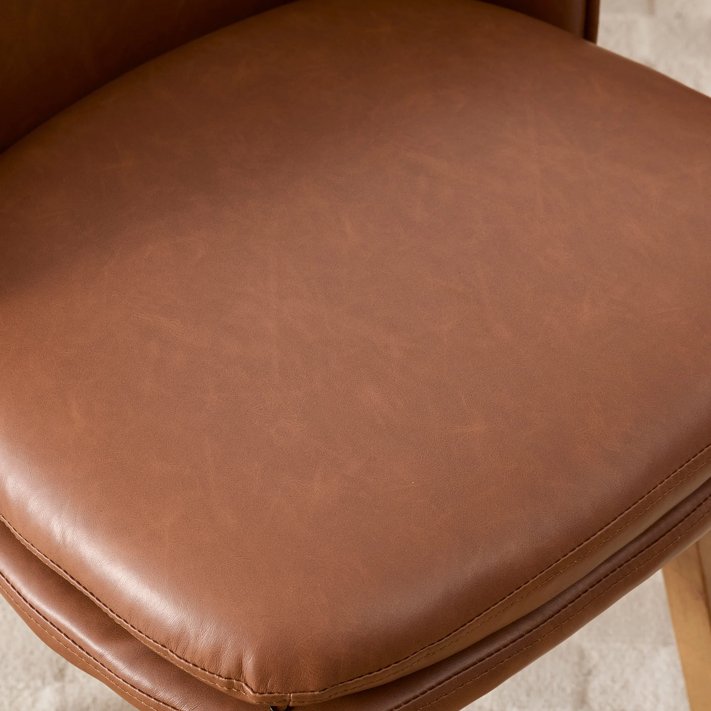 Swivel Dining Chairs with Beech Wood Legs Set of 2 - 3003DC - Image 13