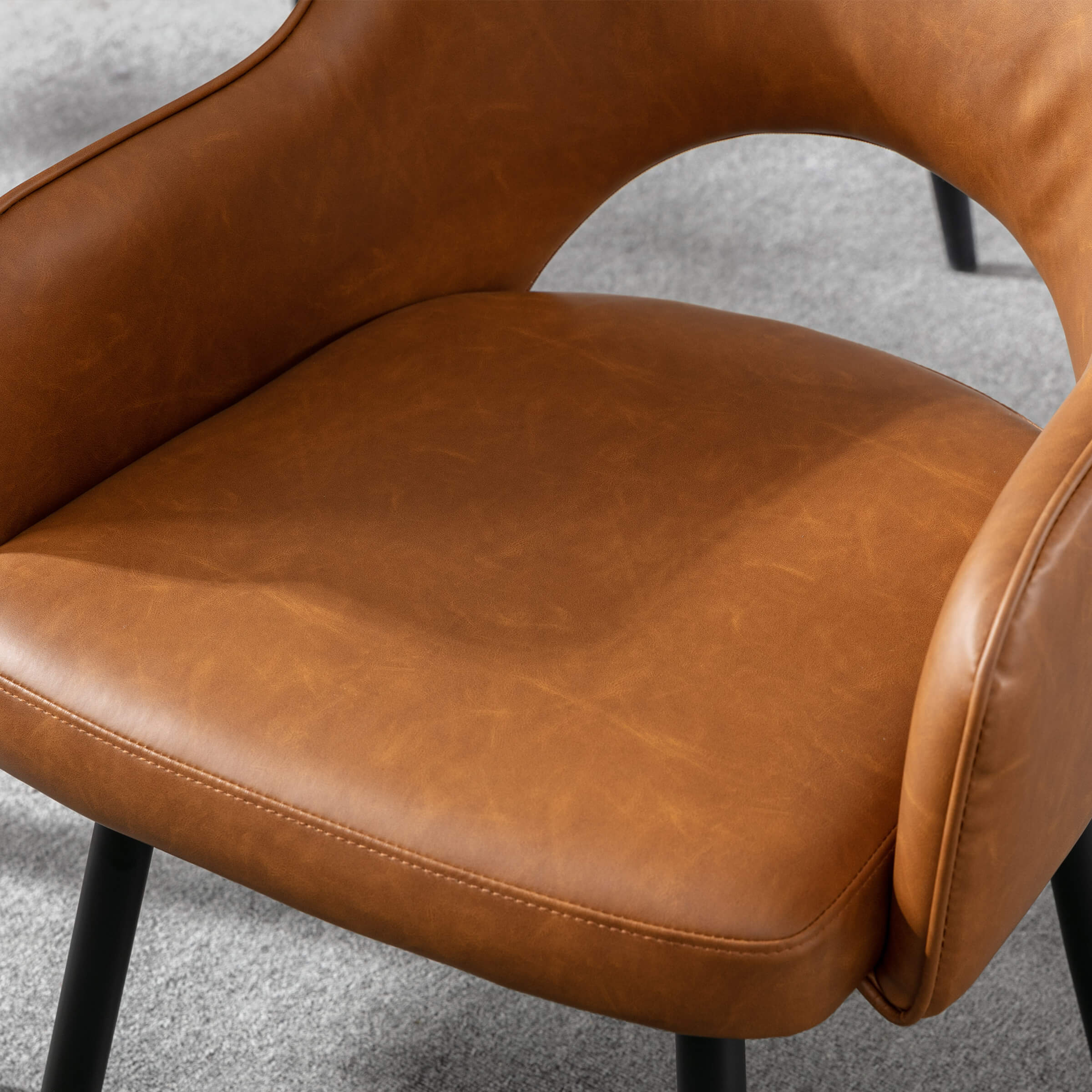 Swivel Kitchen Dining Chairs Set of 2 - 19027DC - Image 22
