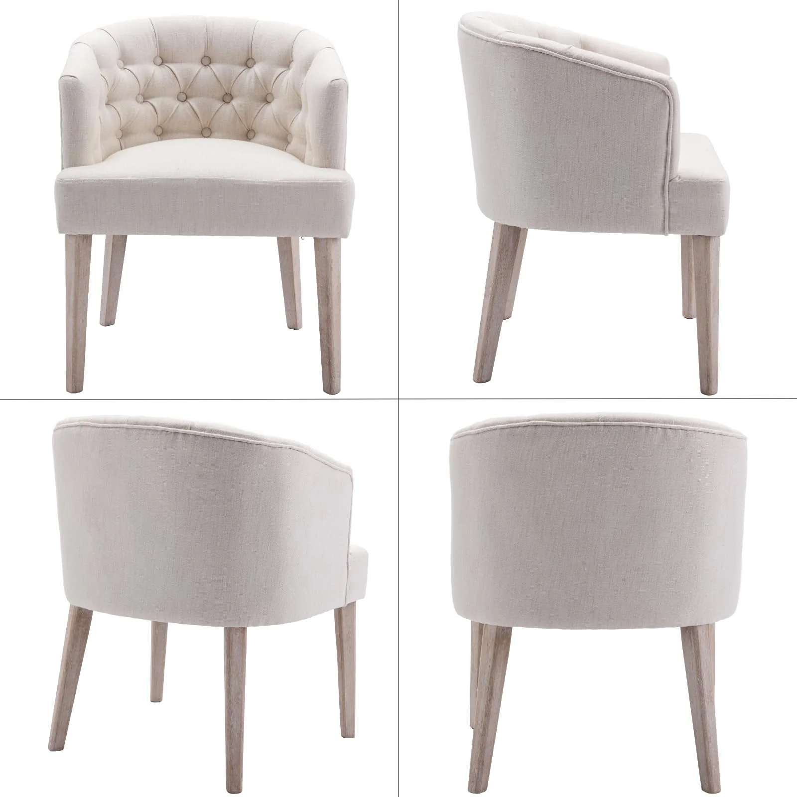 Tufted Back Dining Chairs Set of 2 - 1946DC - Image 18