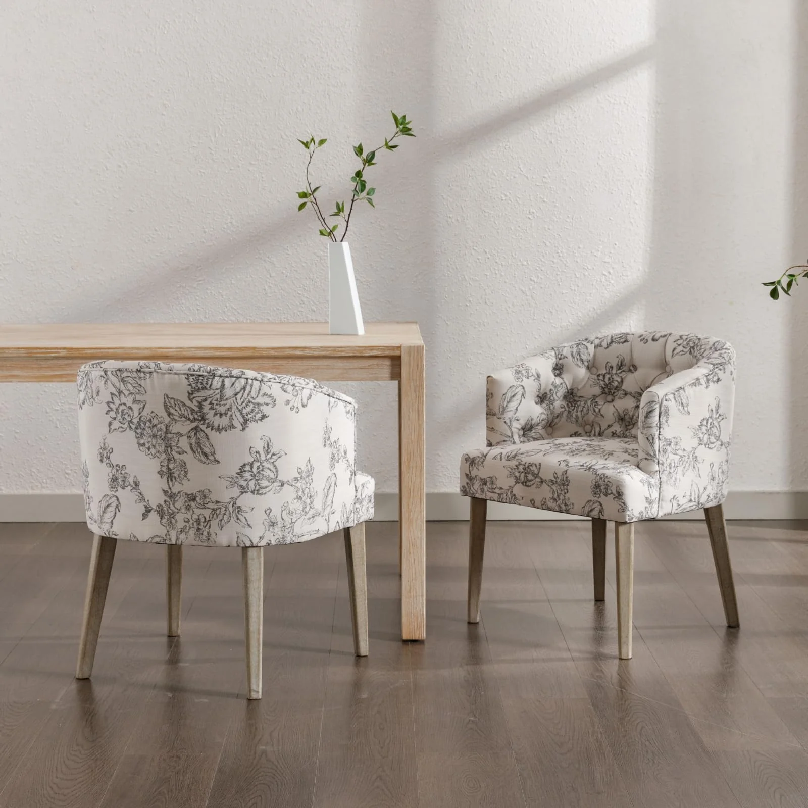 Tufted Back Dining Chairs Set of 2 - 1946DC - Image 2